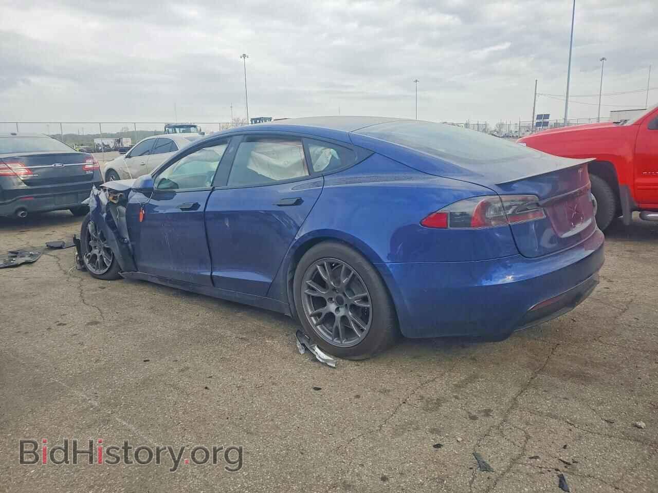 2021 TESLA MODEL S - VIN: 5YJSA1E68MF448938 - Фото 2