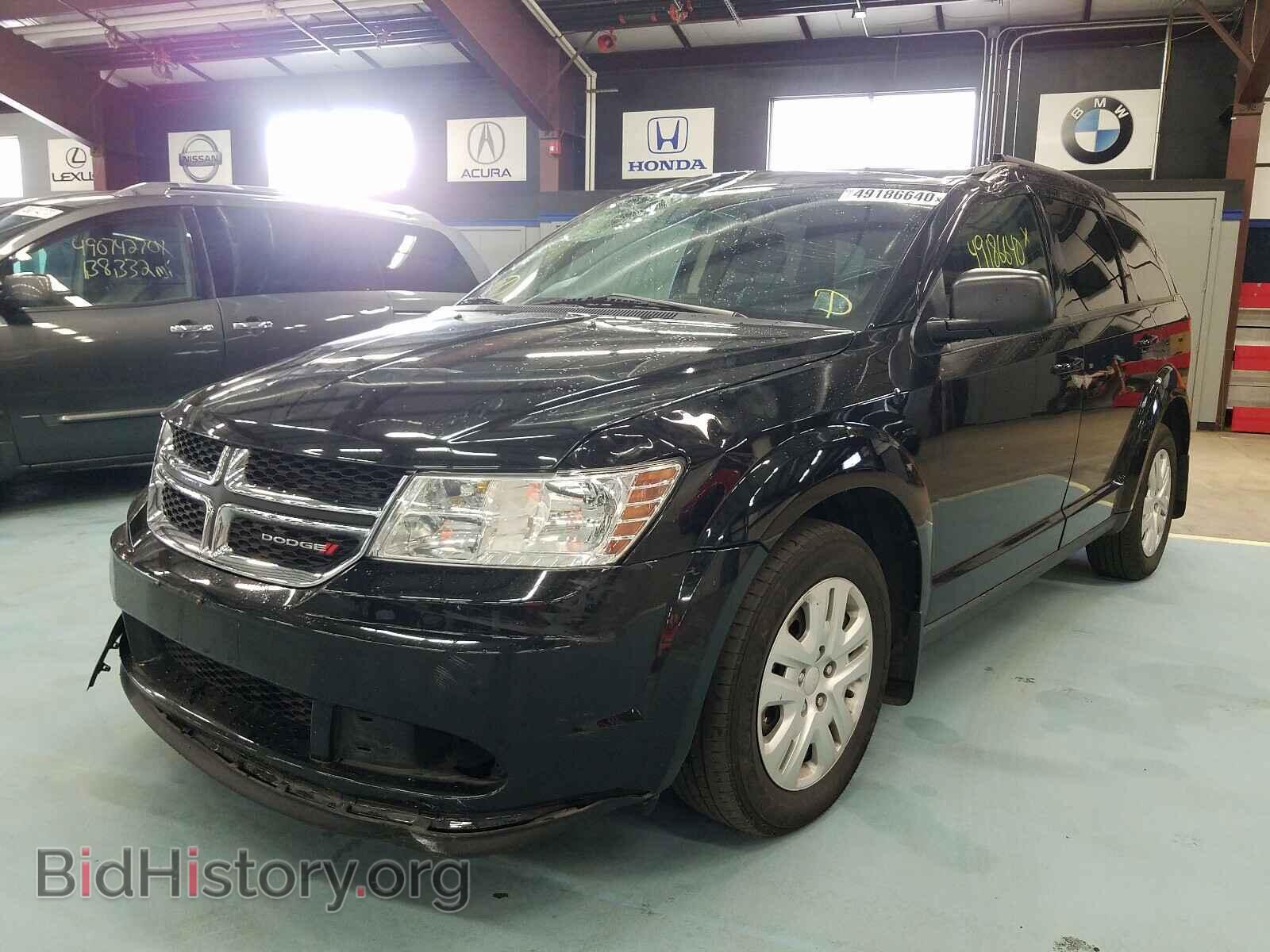 2018 DODGE JOURNEY - VIN: 3C4PDCAB3JT428086 - Фото 2