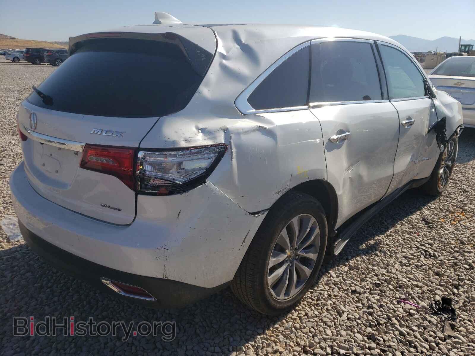 2014 ACURA MDX - VIN: 5FRYD4H46EB022744 - Фото 4
