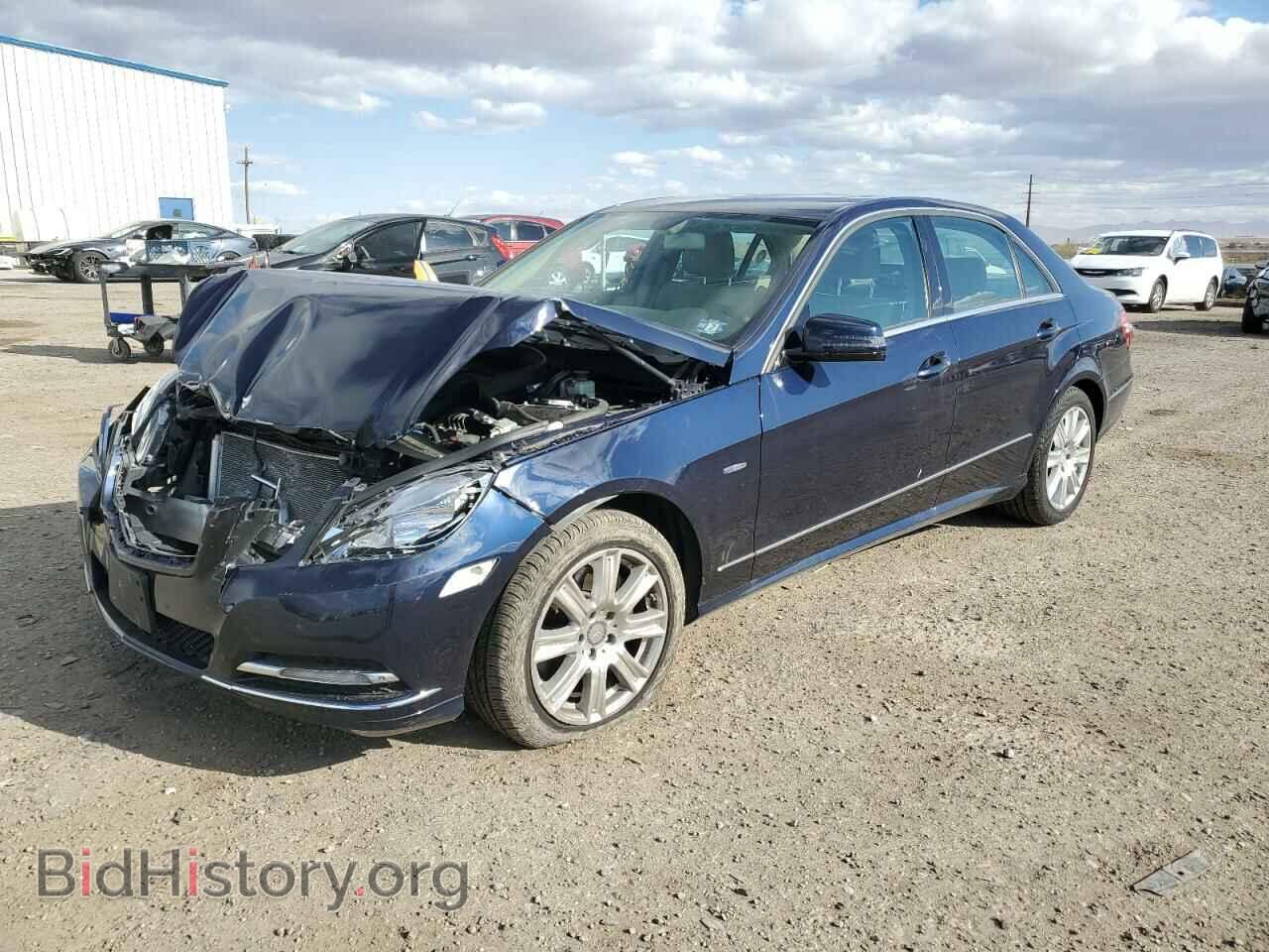 Photo WDDHF8JB3CA656407 - MERCEDES-BENZ E-CLASS 2012