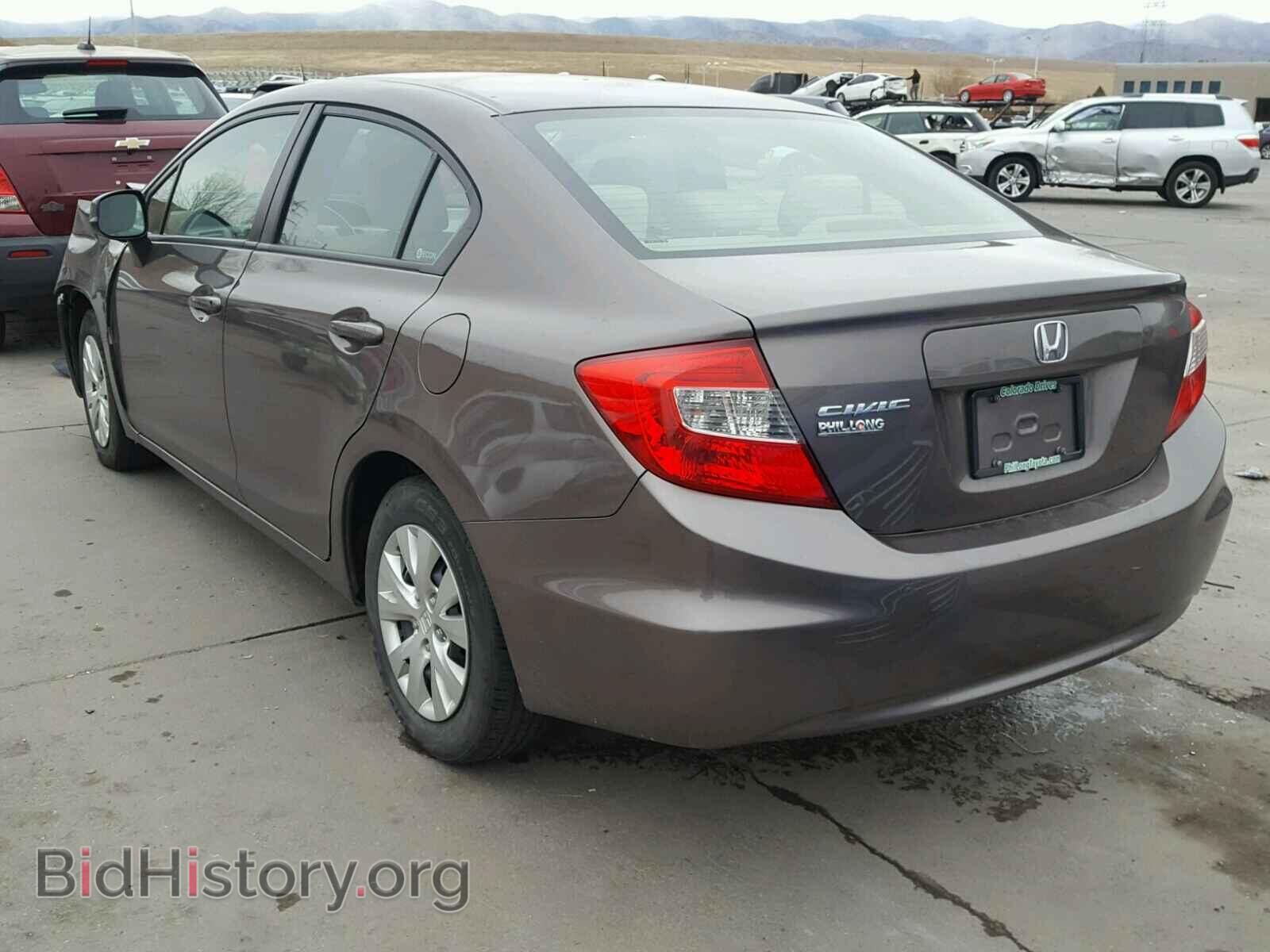 2012 HONDA CIVIC - VIN: 2HGFB2F5XCH579826 - Фото 3