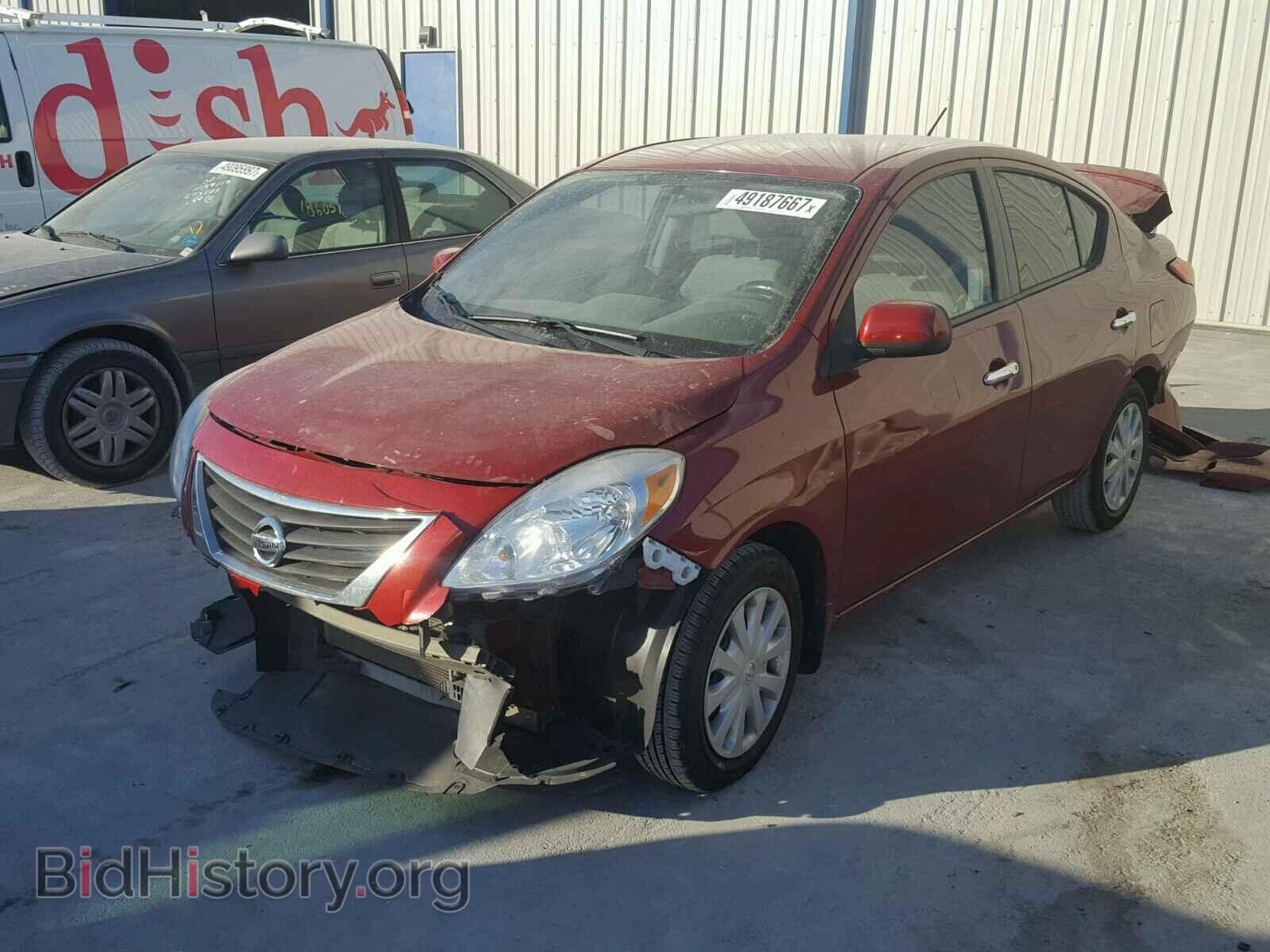 2012 NISSAN VERSA - VIN: 3N1CN7AP1CL889503 - Фото 2