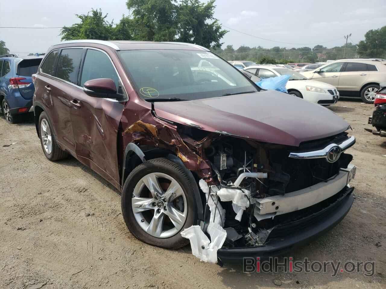 Photo 5TDDKRFH2GS318271 - TOYOTA HIGHLANDER 2016