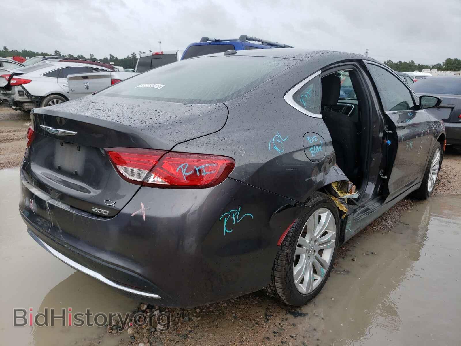 2015 CHRYSLER 200 - VIN: 1C3CCCAB5FN554379 - Фото 4