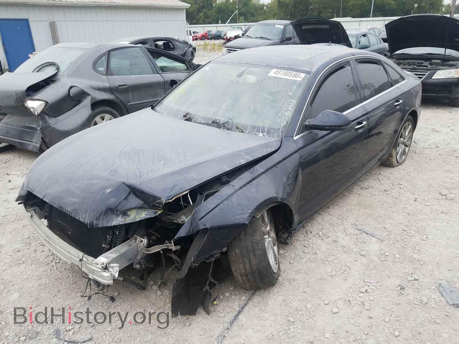 2013 AUDI A6 - VIN: WAUGFBFC2DN048681 - Photo 2