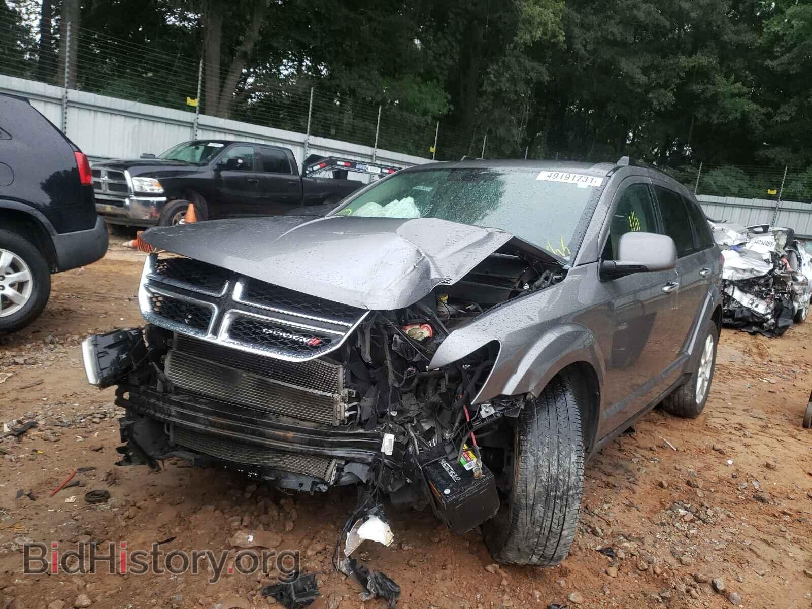 2012 DODGE JOURNEY - VIN: 3C4PDCDGXCT352893 - Фото 2