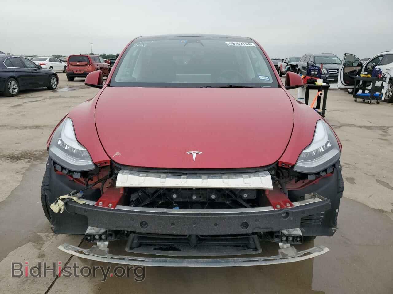 2022 TESLA MODEL Y - VIN: 7SAYGDEE6NA019462 - Фото 5