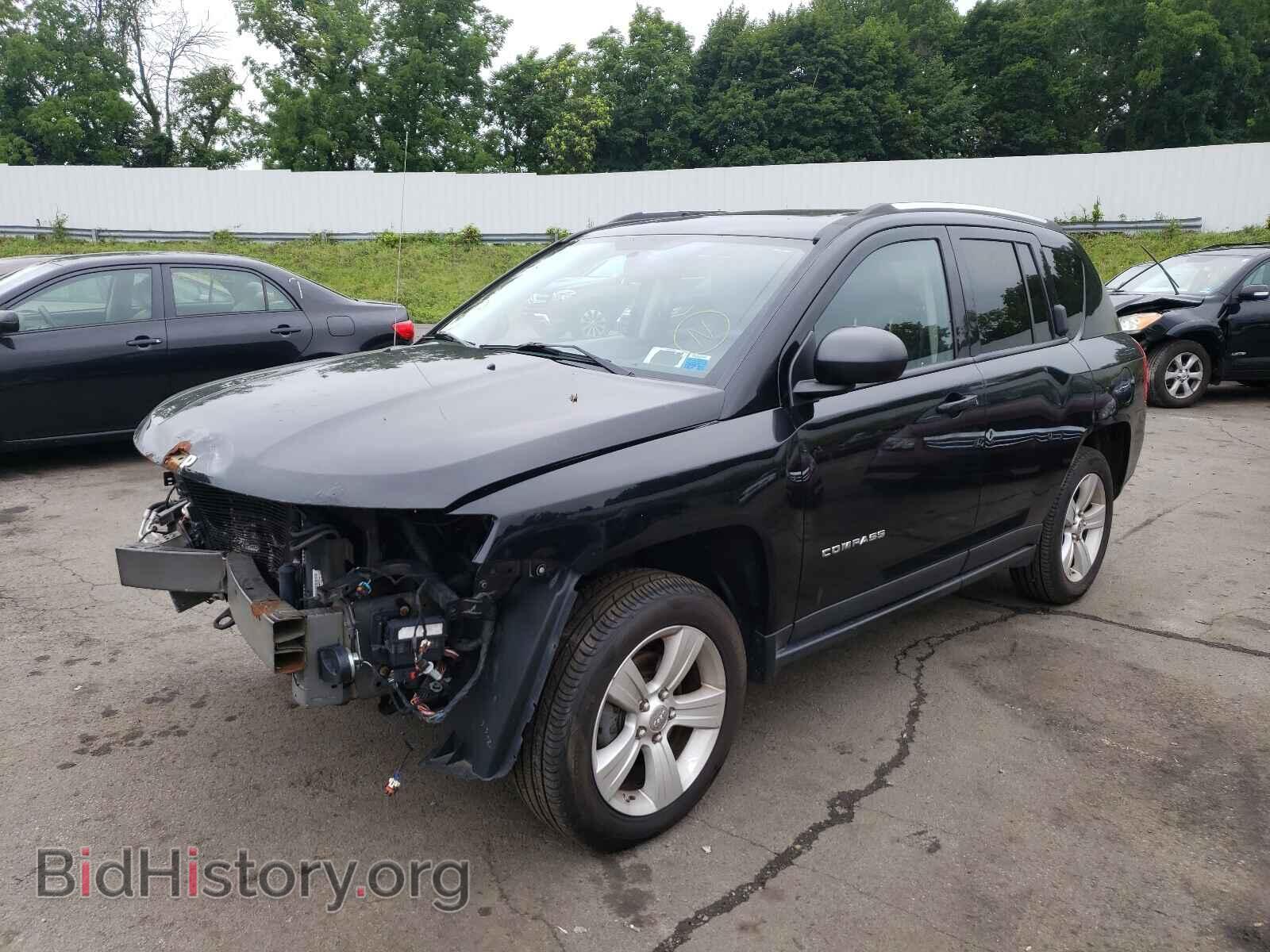 2013 JEEP COMPASS - VIN: 1C4NJDEB3DD145763 - Фото 2
