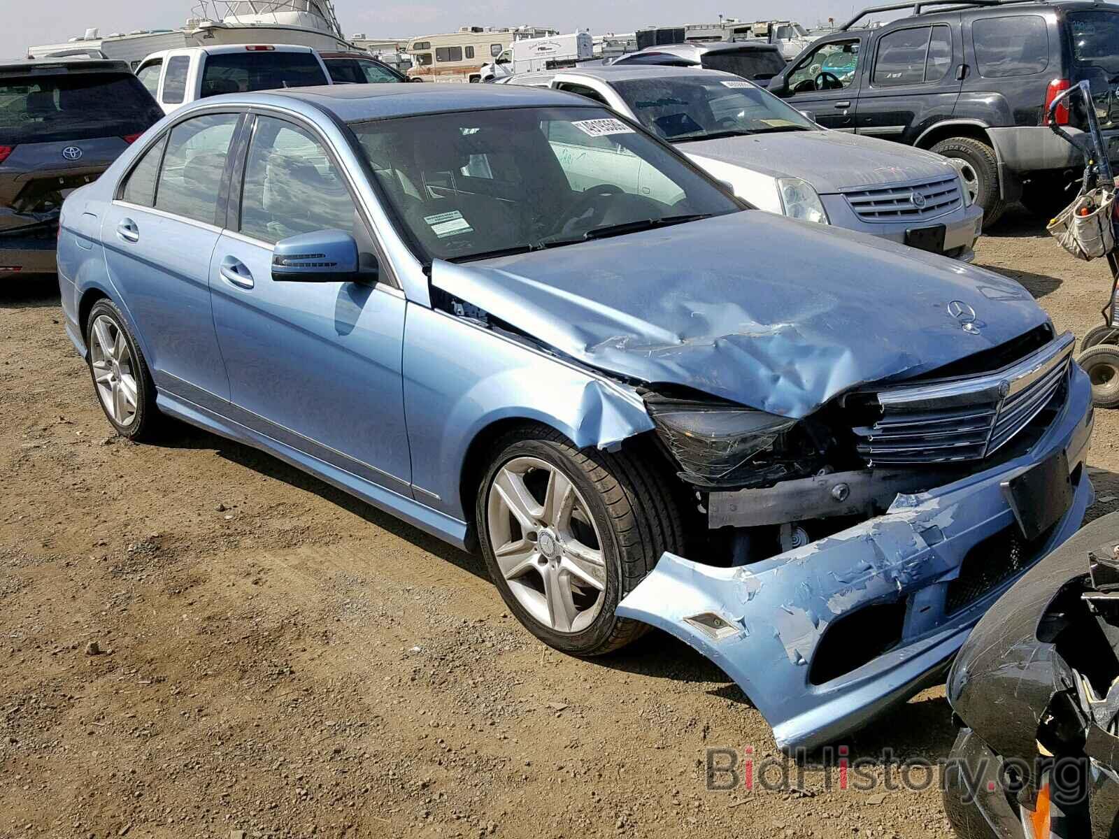 Photo WDDGF5EB2BA515492 - MERCEDES-BENZ C CLASS 2011