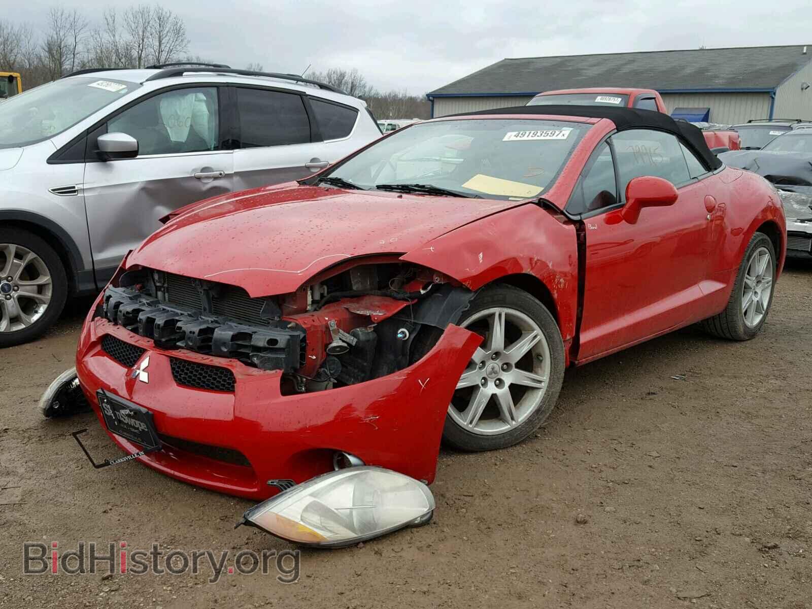 2007 MITSUBISHI ECLIPSE - VIN: 4A3AL35TX7E032187 - Photo 2