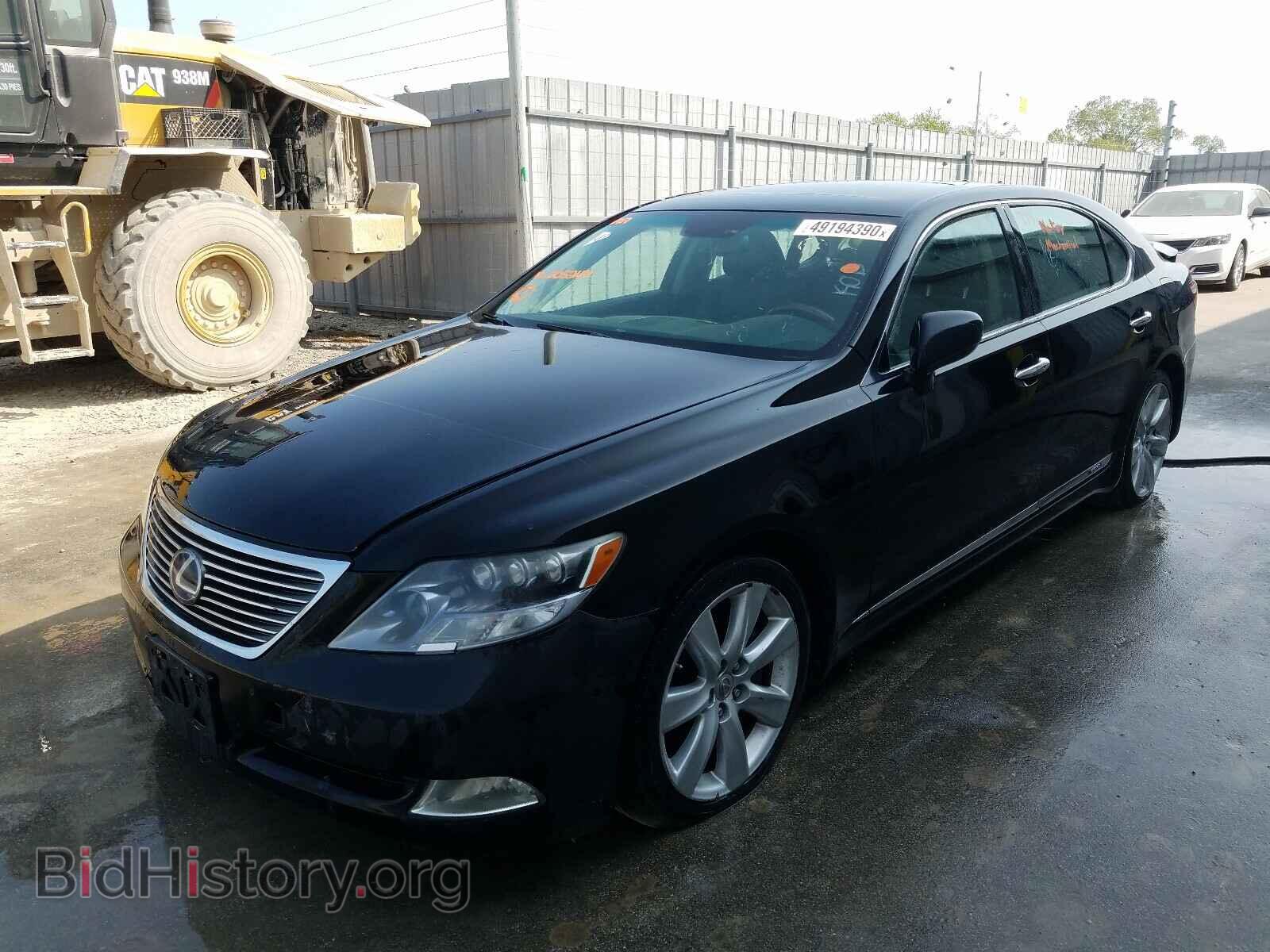 2008 LEXUS LS600 - VIN: JTHDU46F585005247 - Фото 2