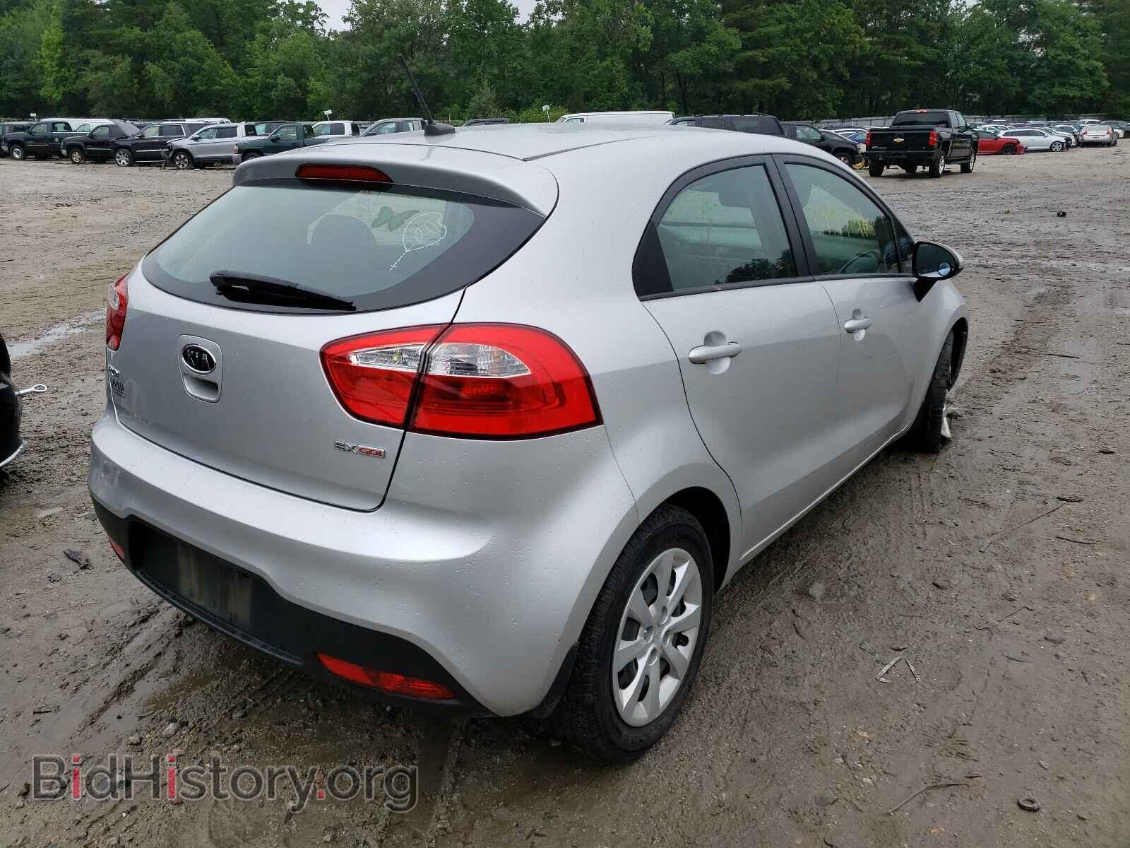 2012 KIA RIO - VIN: KNADN5A31C6080058 - Фото 4