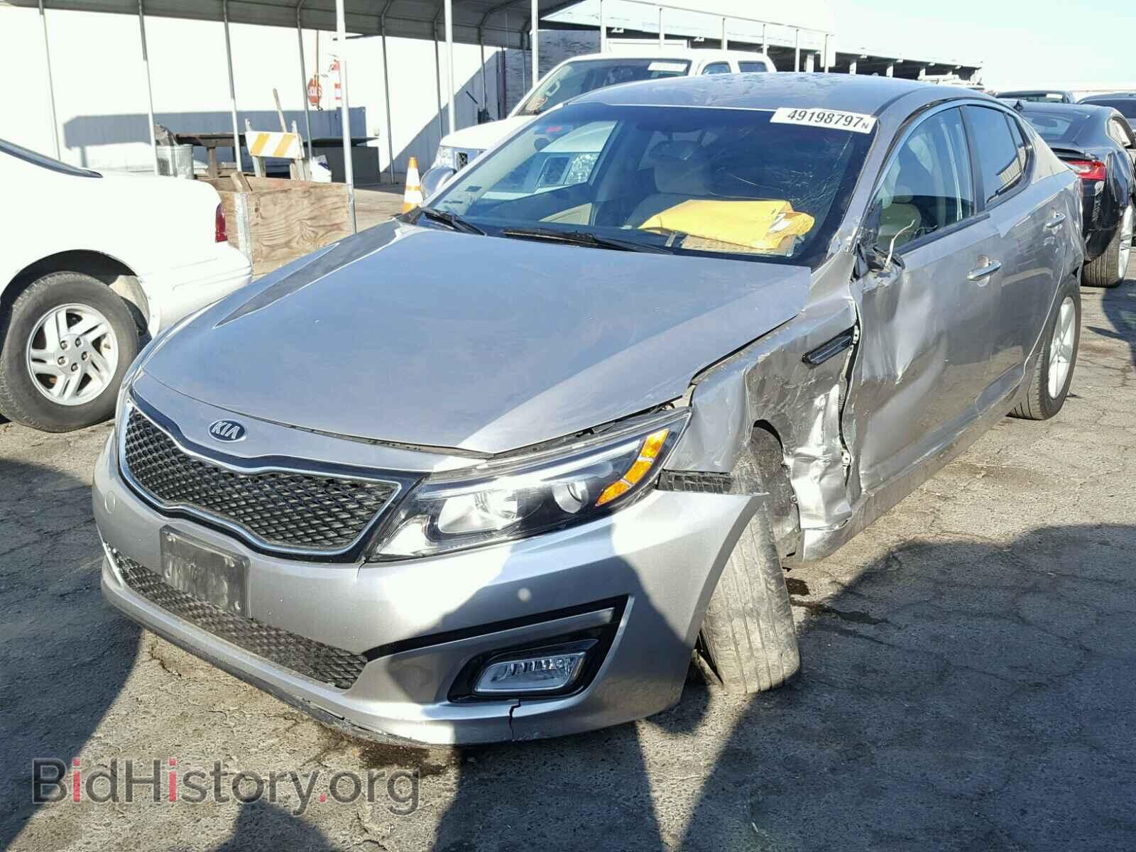 2015 KIA OPTIMA - VIN: KNAGM4A76F5536093 - Фото 2