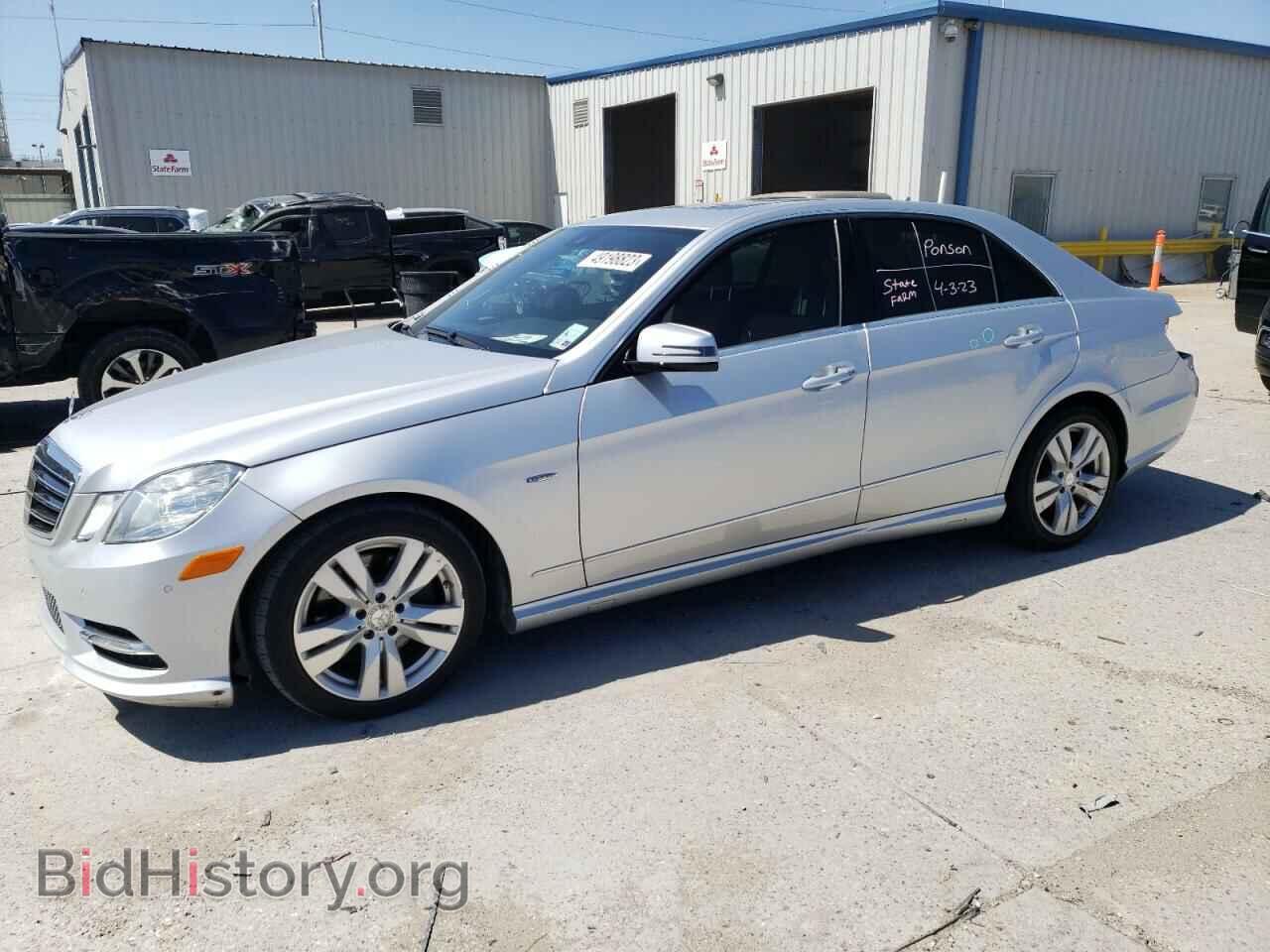 Photo WDDHF2EB1CA531655 - MERCEDES-BENZ E-CLASS 2012