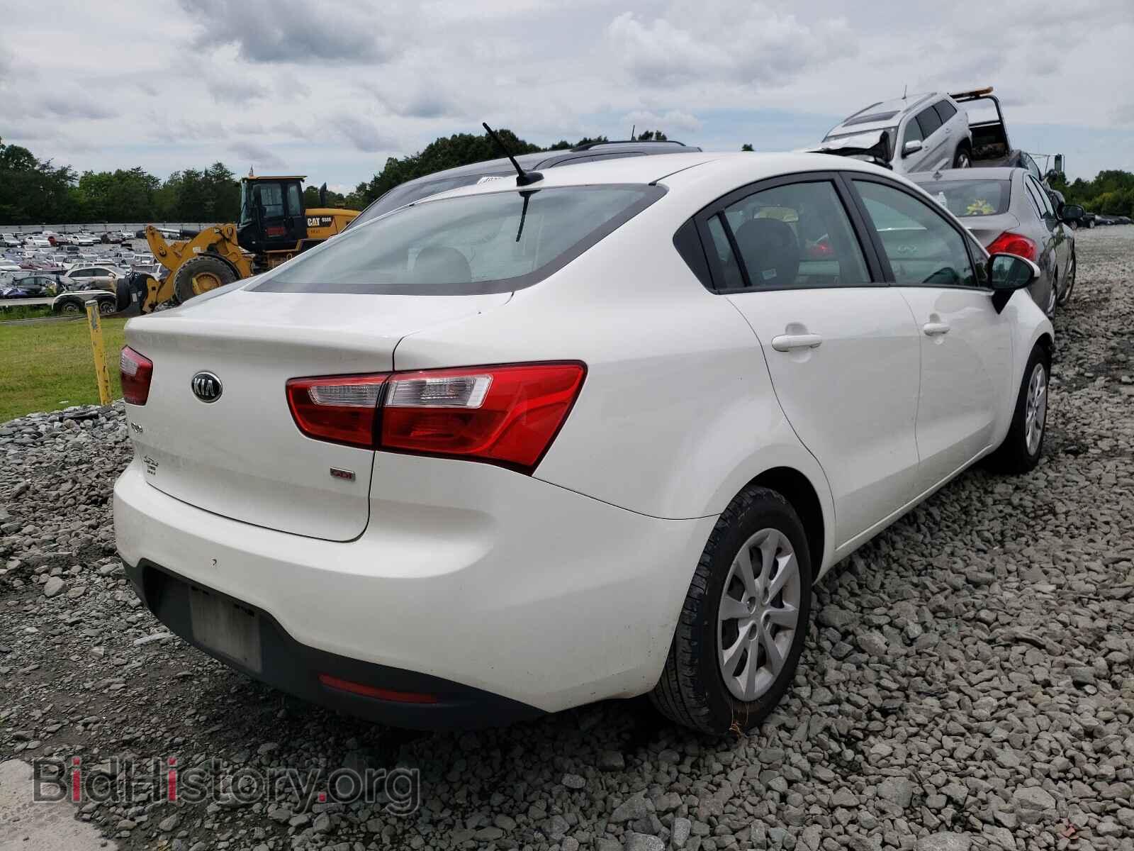 2014 KIA RIO - VIN: KNADM4A31E6331953 - Фото 4