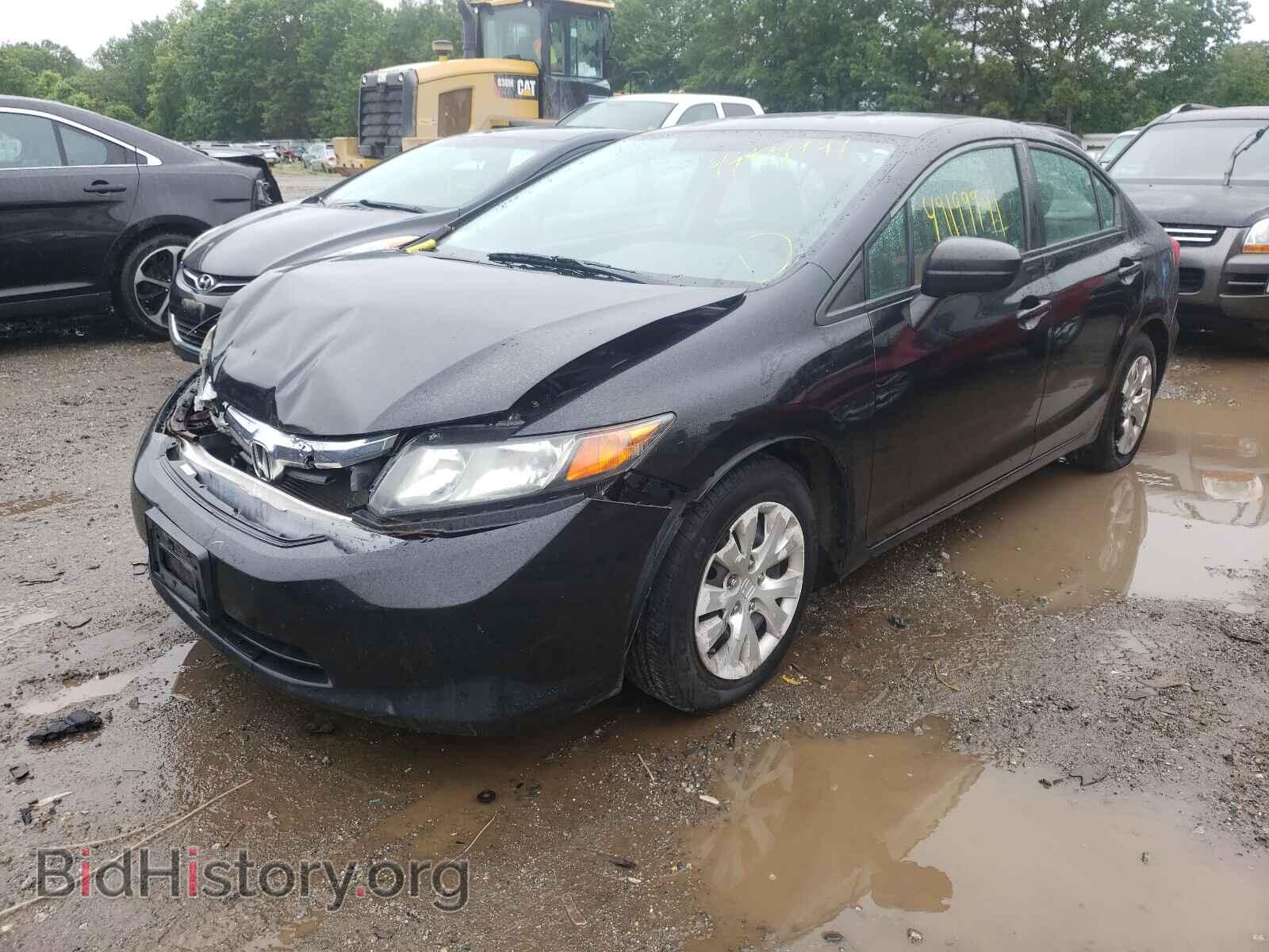 2012 HONDA CIVIC - VIN: 2HGFB2F52CH598564 - Photo 2