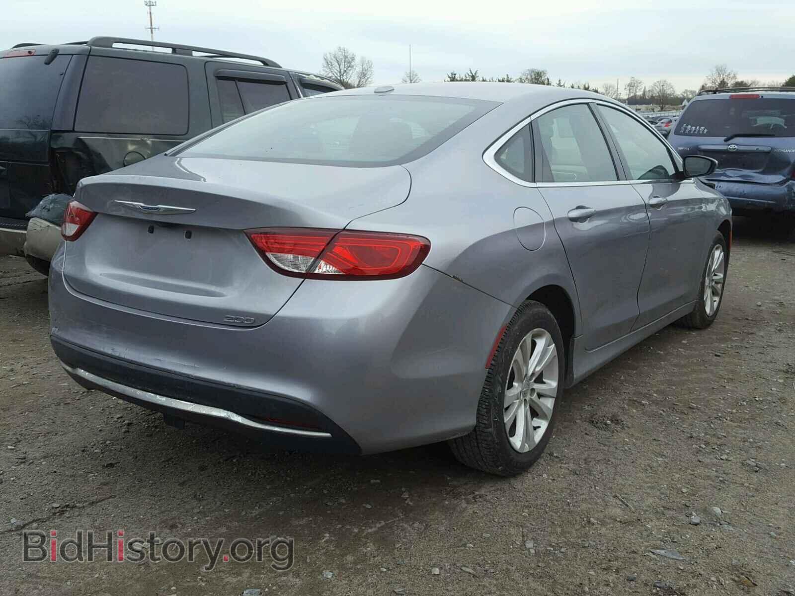 2015 CHRYSLER 200 - VIN: 1C3CCCAB6FN594437 - Photo 4