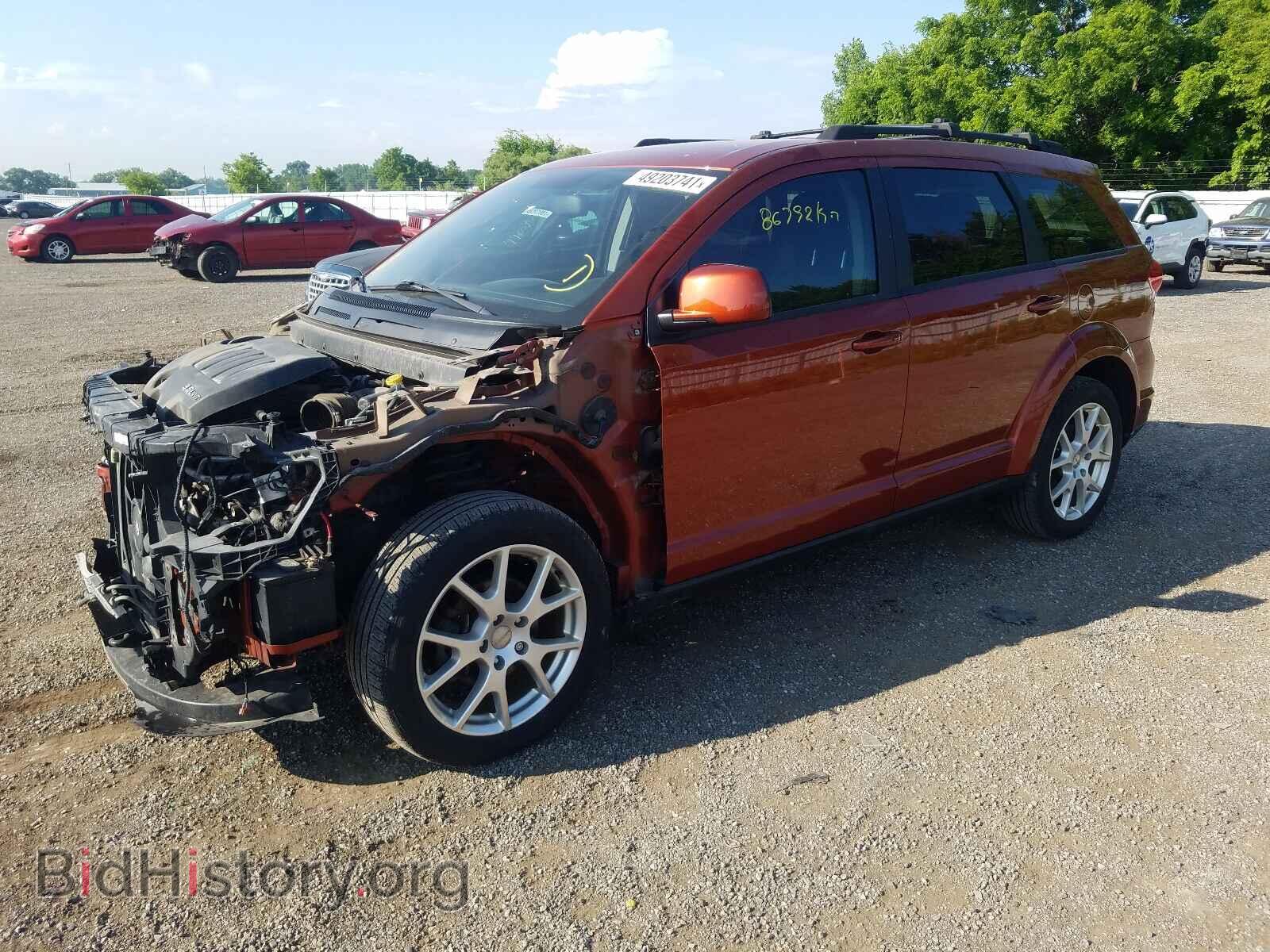 2012 DODGE JOURNEY - VIN: 3C4PDCCG5CT214311 - Фото 2