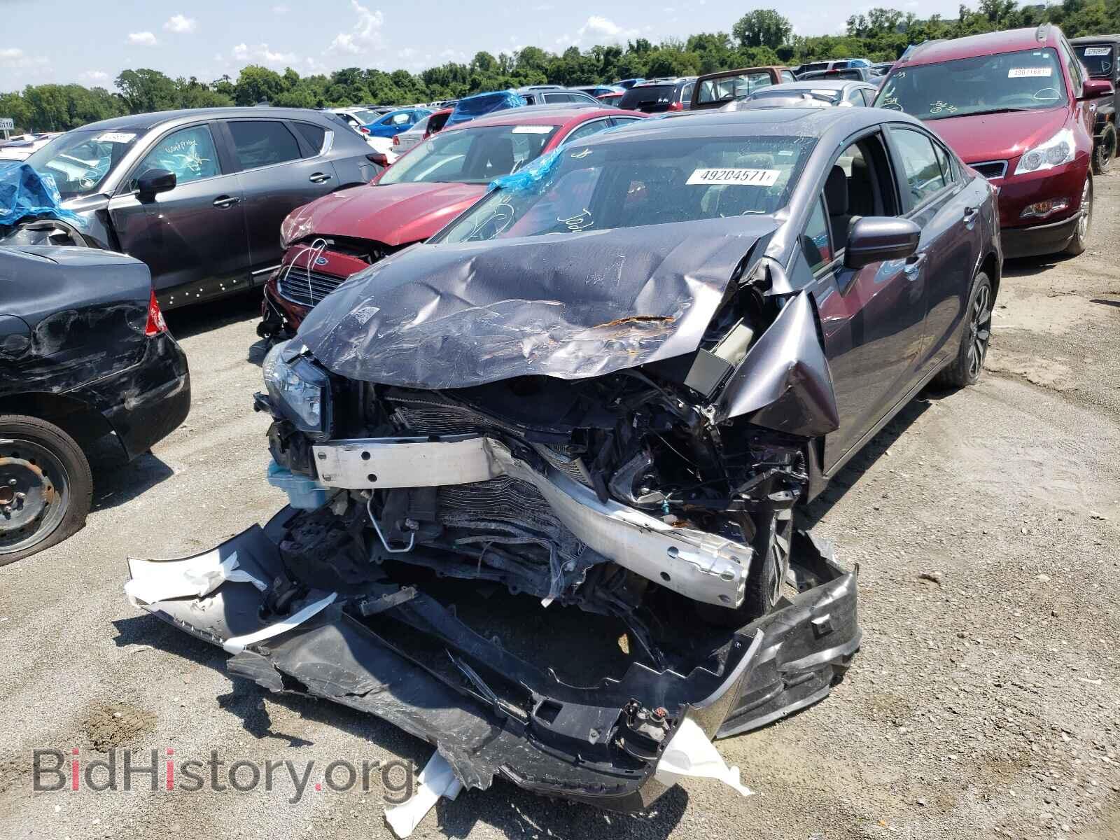 2015 HONDA CIVIC - VIN: 19XFB2F92FE106908 - Фото 2