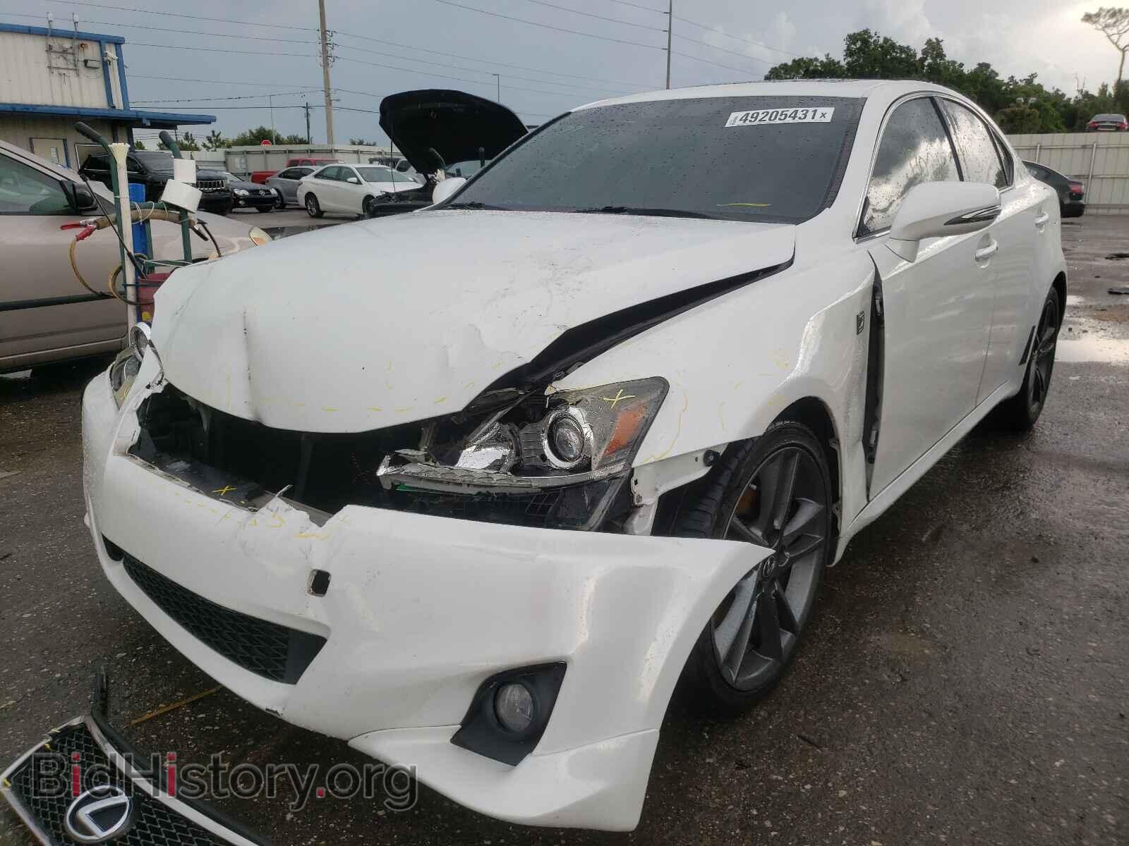 2011 LEXUS IS - VIN: JTHBF5C27B5148328 - Фото 2