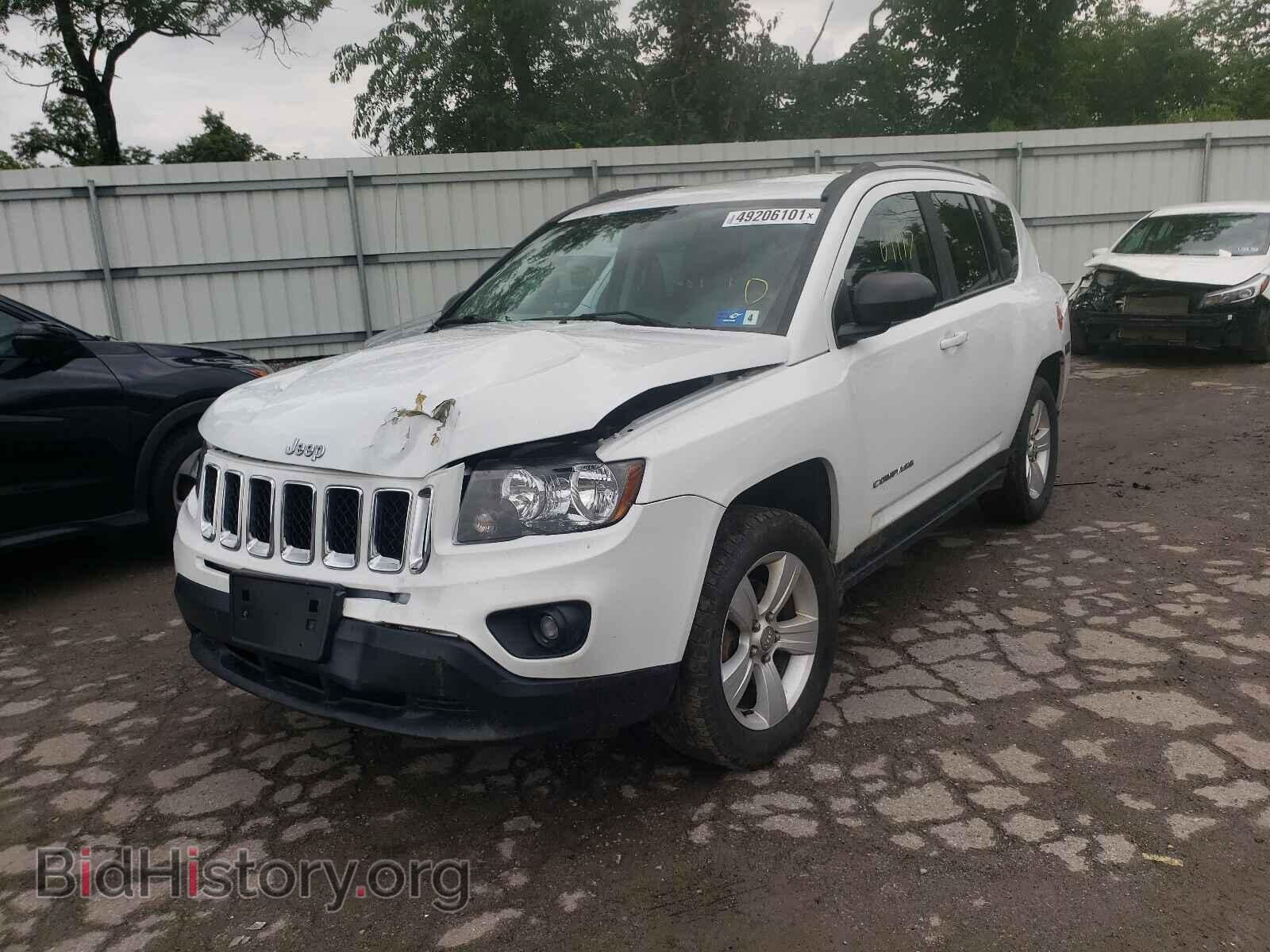 2016 JEEP COMPASS - VIN: 1C4NJDBB4GD741893 - Фото 2