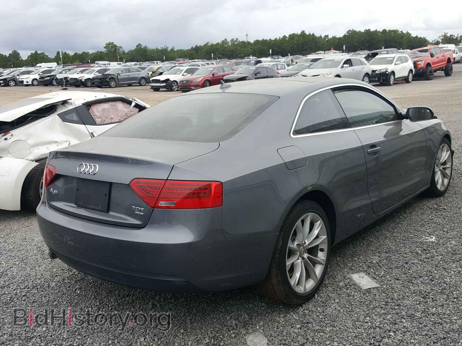 2013 AUDI A5 - VIN: WAULFAFR8DA017701 - Photo 4
