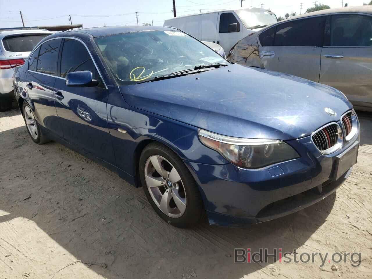 Photo WBANE53526CK79919 - BMW 5 SERIES 2006