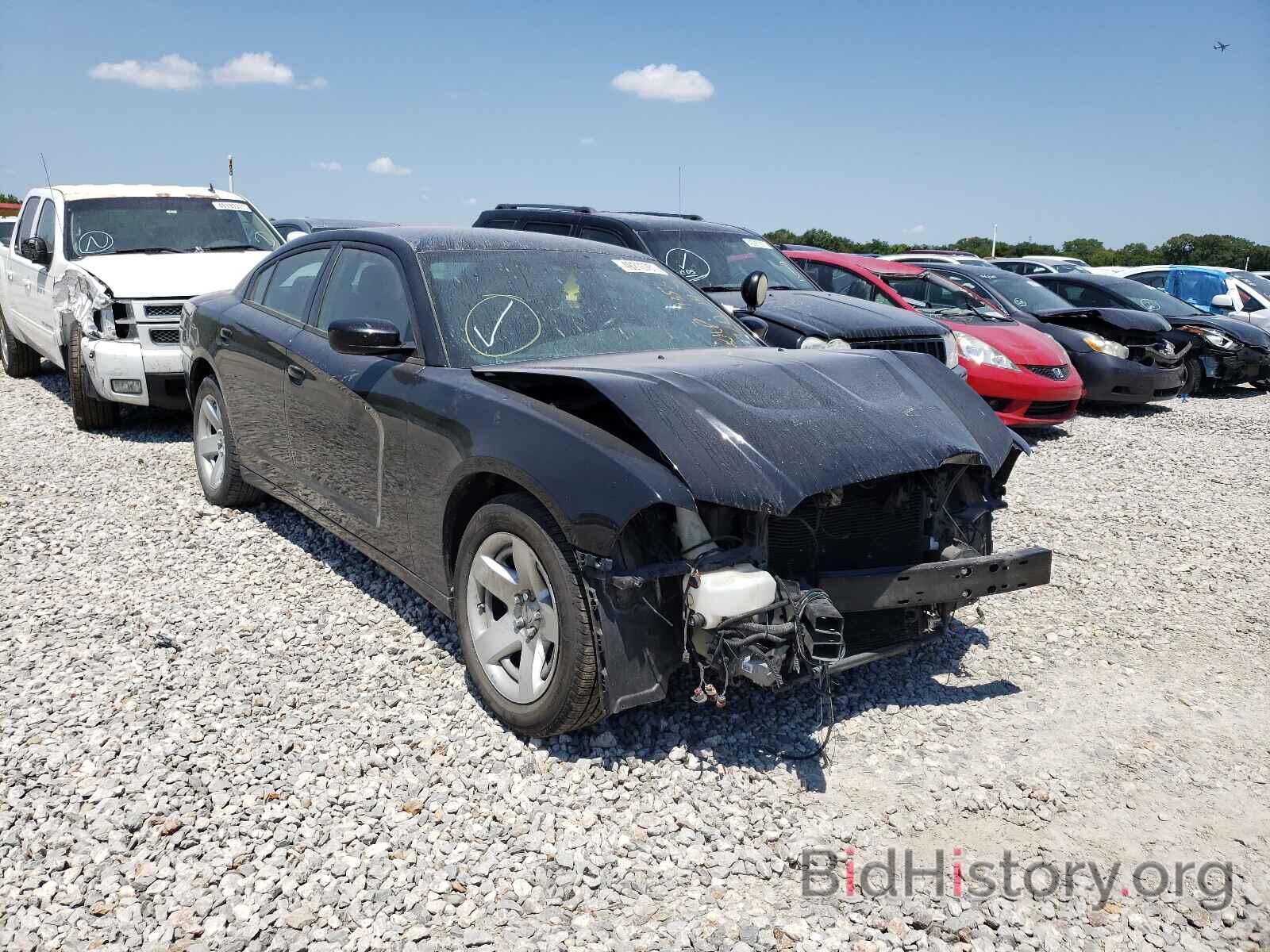 Photo 2C3CDXAG3EH148639 - DODGE CHARGER 2014