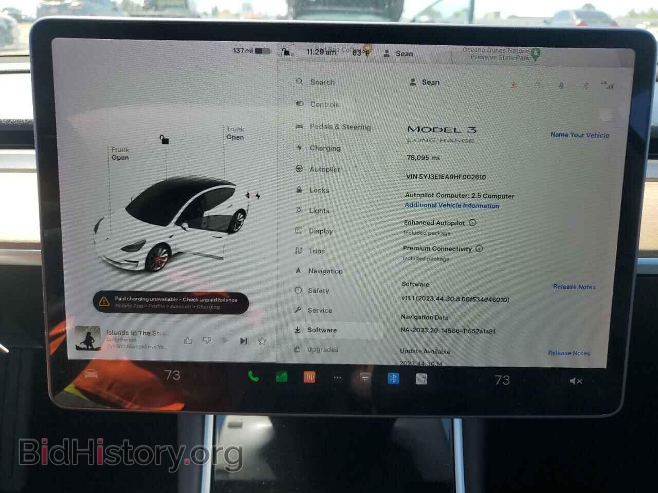 2017 TESLA MODEL 3 - VIN: 5YJ3E1EA9HF002610 - Photo 9
