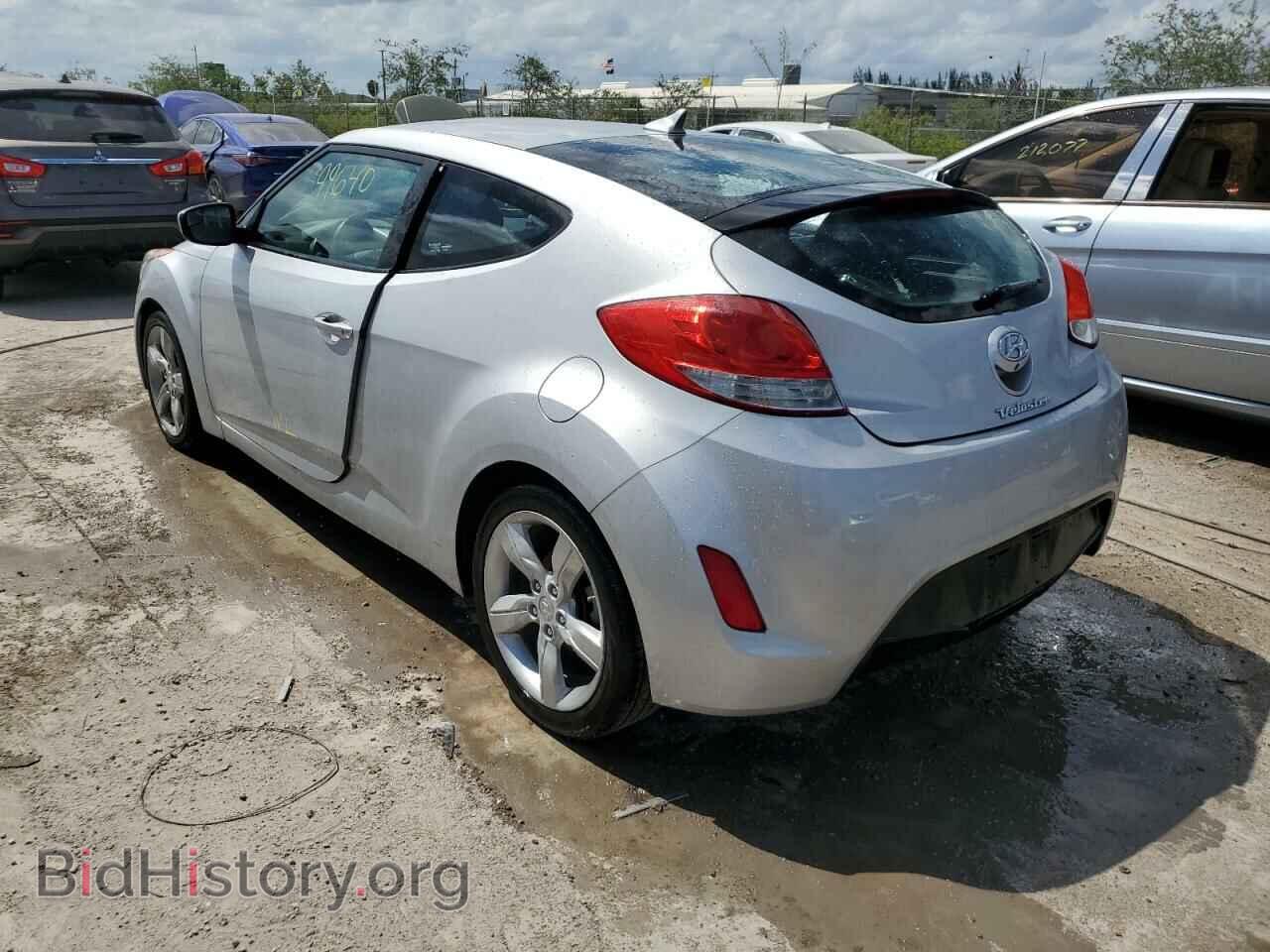 2014 HYUNDAI VELOSTER - VIN: KMHTC6AD5EU196067 - Фото 2