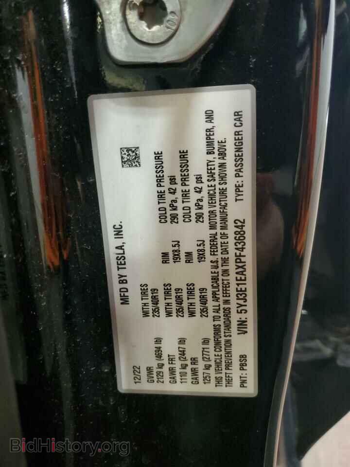 2023 TESLA MODEL 3 - VIN: 5YJ3E1EAXPF436842 - Фото 13