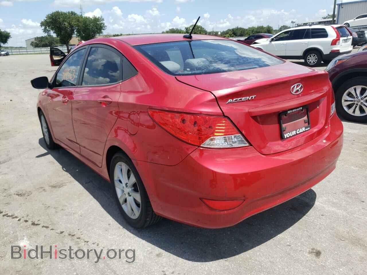 2013 HYUNDAI ACCENT - VIN: KMHCU4AE2DU373909 - Фото 3
