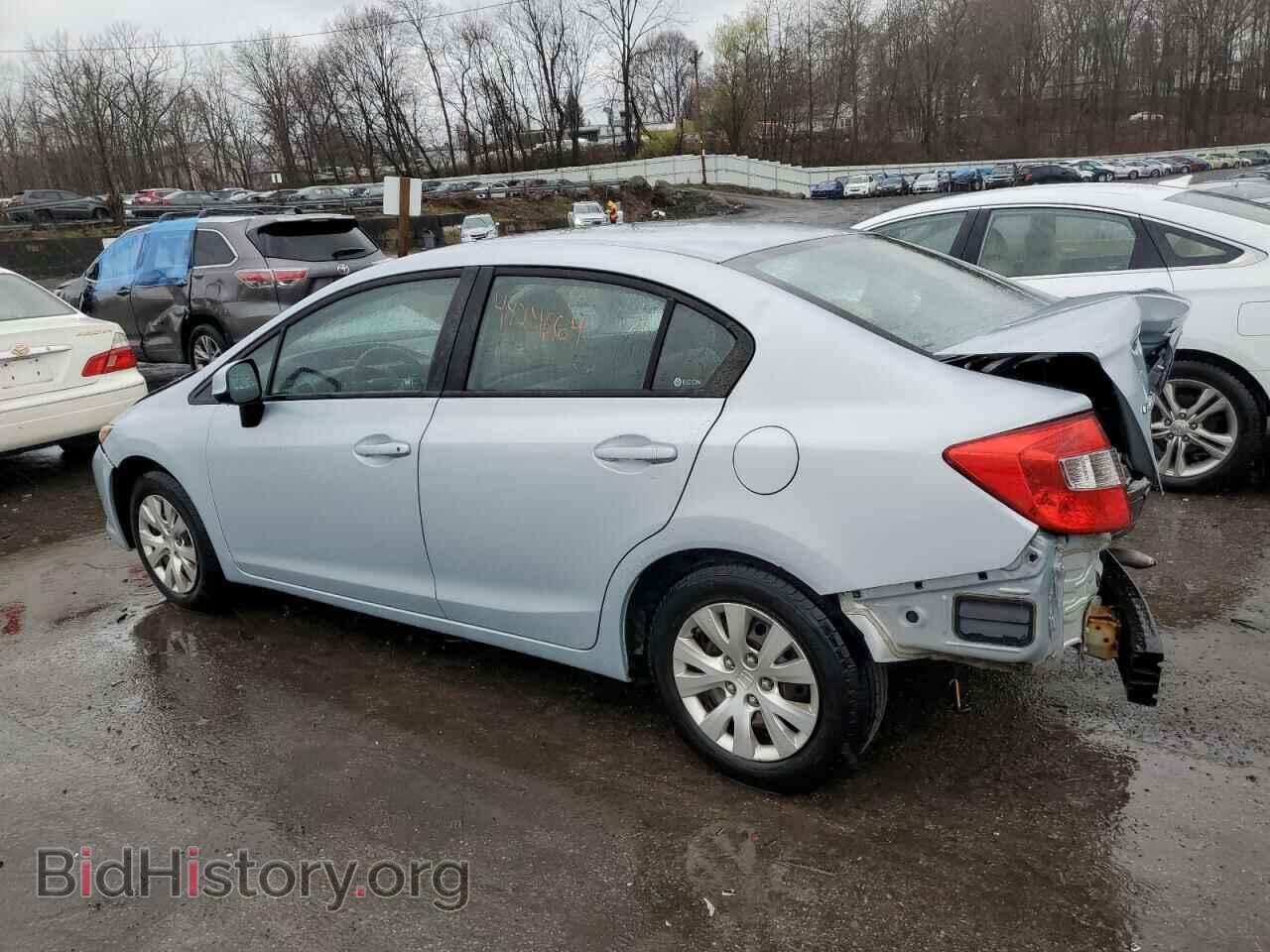 2012 HONDA CIVIC - VIN: 19XFB2F57CE009826 - Фото 2