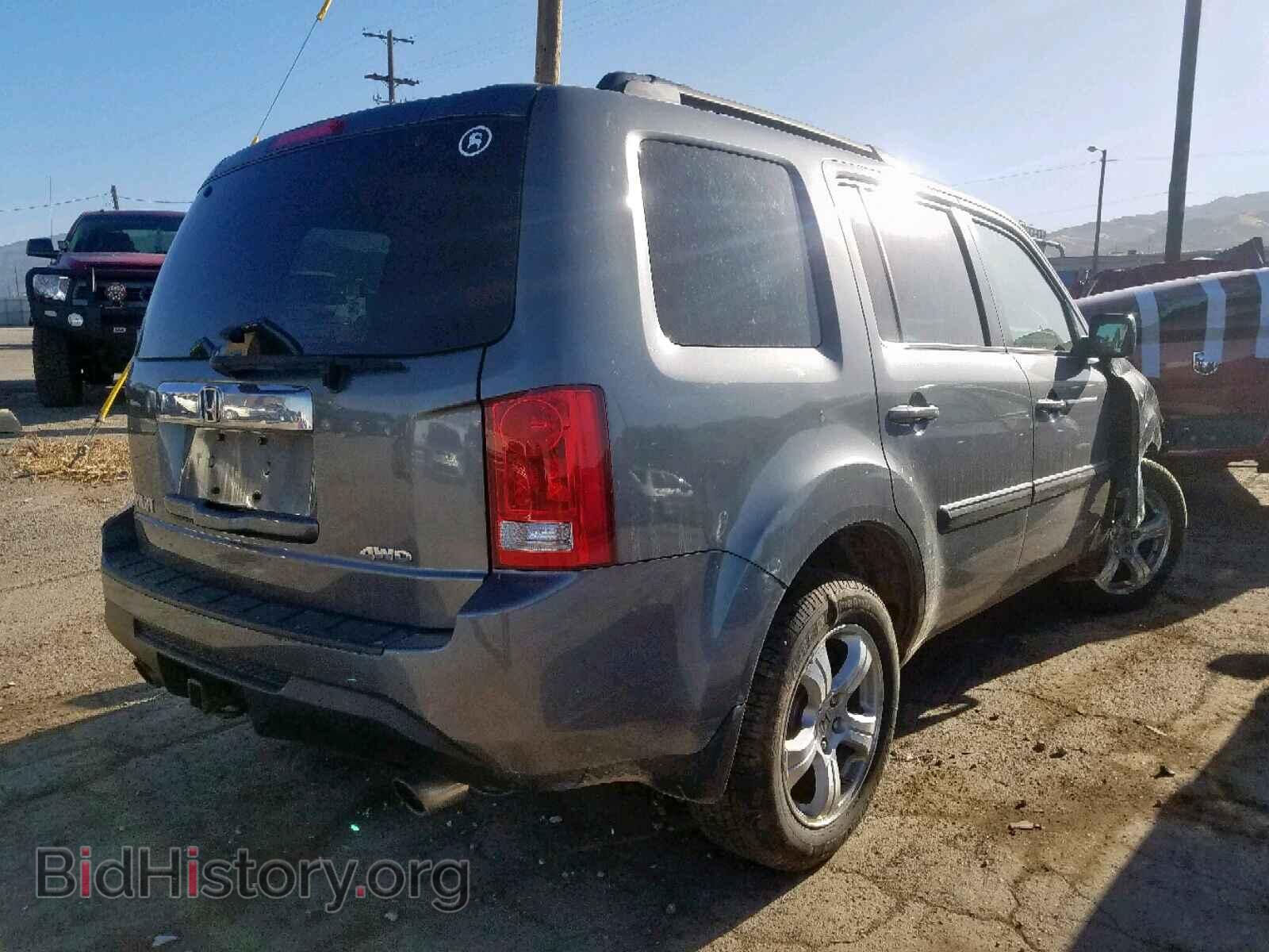 2012 HONDA PILOT EX - VIN: 5FNYF4H42CB014701 - Фото 4