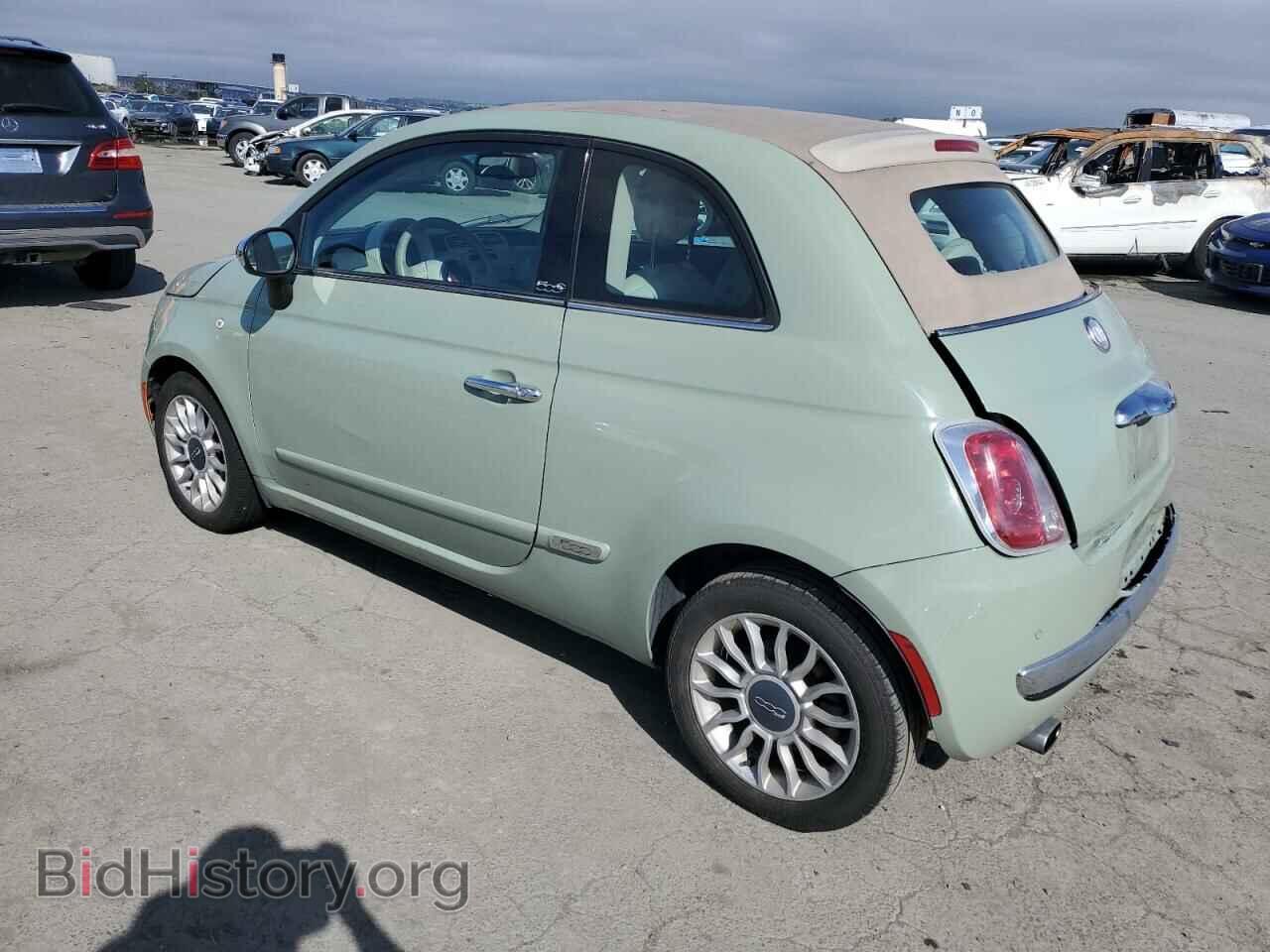 2012 FIAT 500 - VIN: 3C3CFFER6CT382729 - Photo 2