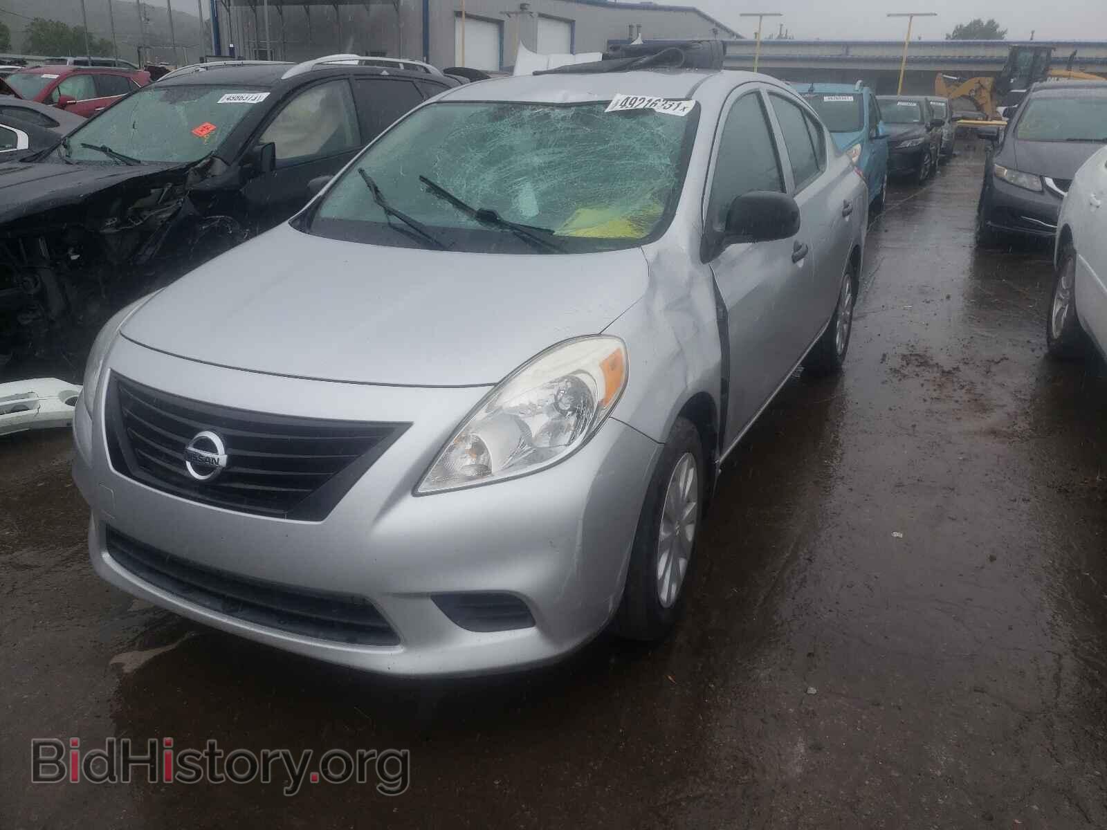 2012 NISSAN VERSA - VIN: 3N1CN7AP0CL856427 - Фото 2