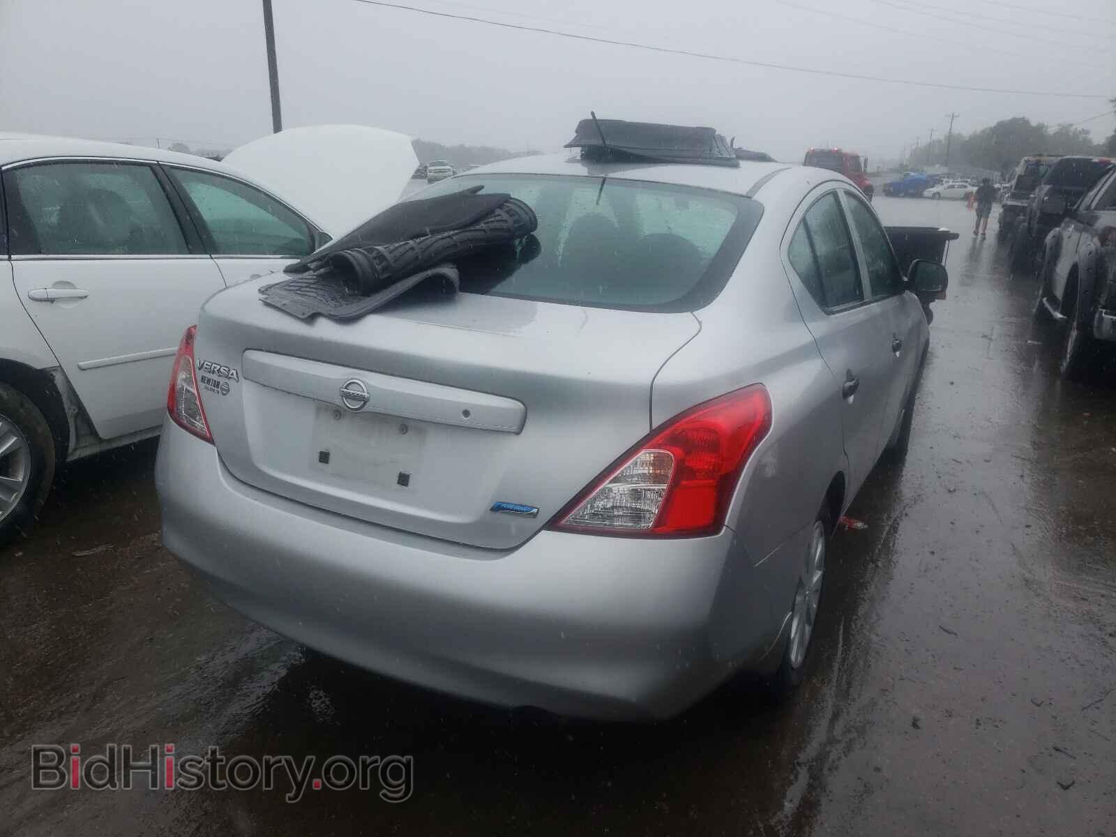 2012 NISSAN VERSA - VIN: 3N1CN7AP0CL856427 - Фото 4