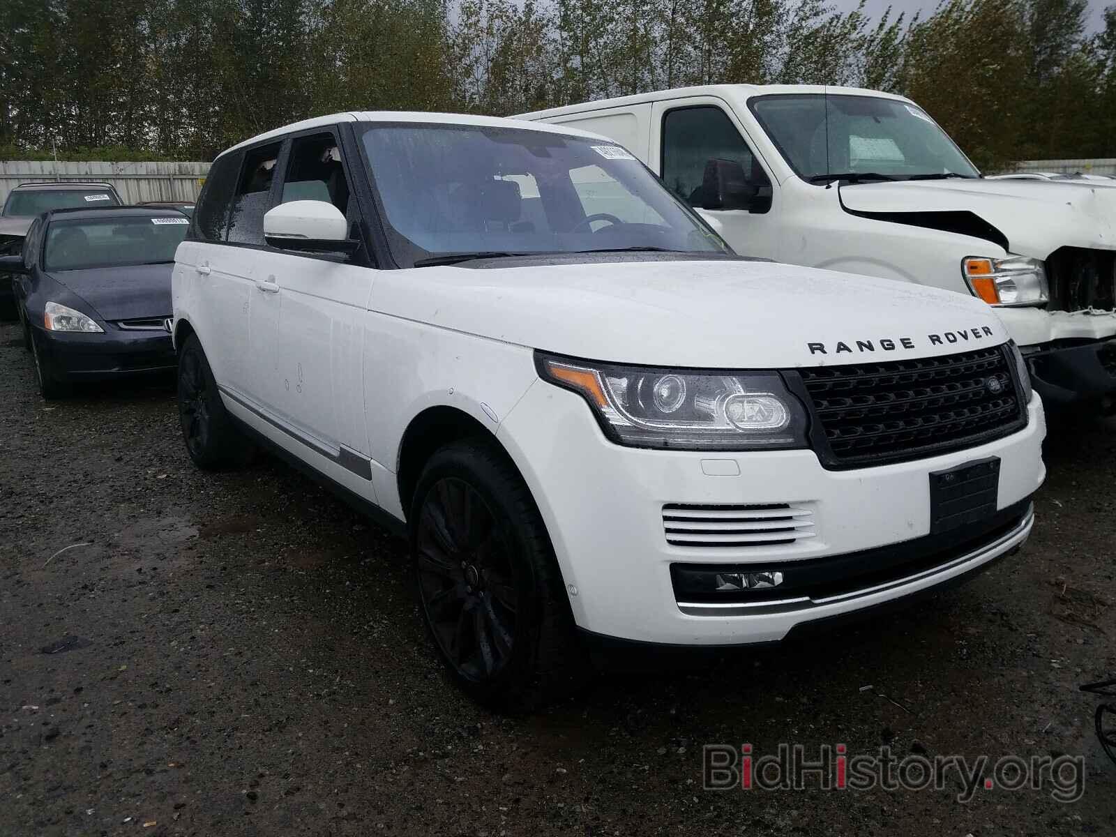 Photo SALGS2EF7GA272611 - LAND ROVER RANGEROVER 2016