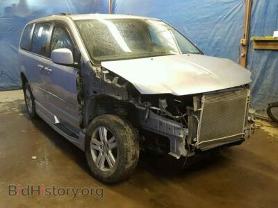 2011 Dodge CARAVAN Grand Cara, серебристый — VIN 2D4RN5DG9BR768276, Copart