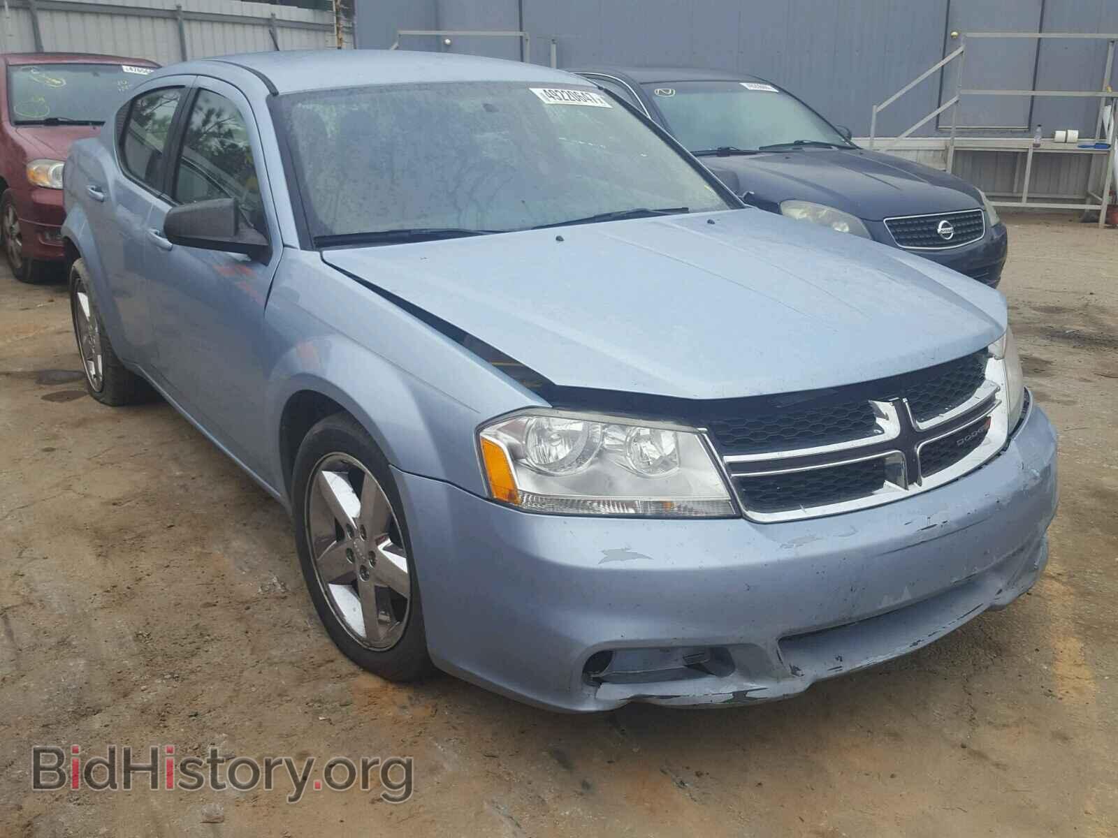 Photo 1C3CDZAB3DN657572 - DODGE AVENGER 2013