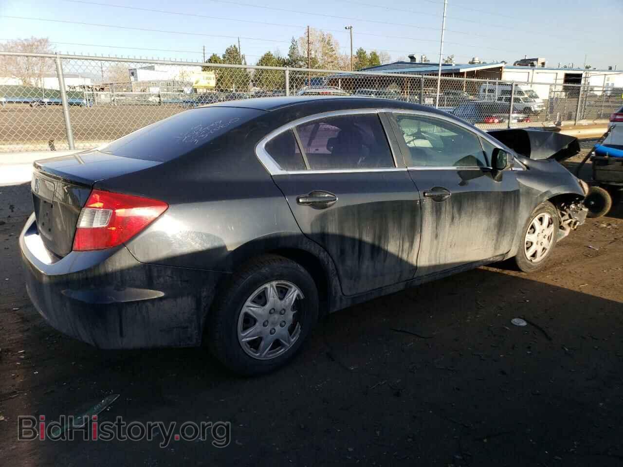 2012 HONDA CIVIC - VIN: JHMFB2F59CS005739 - Фото 3