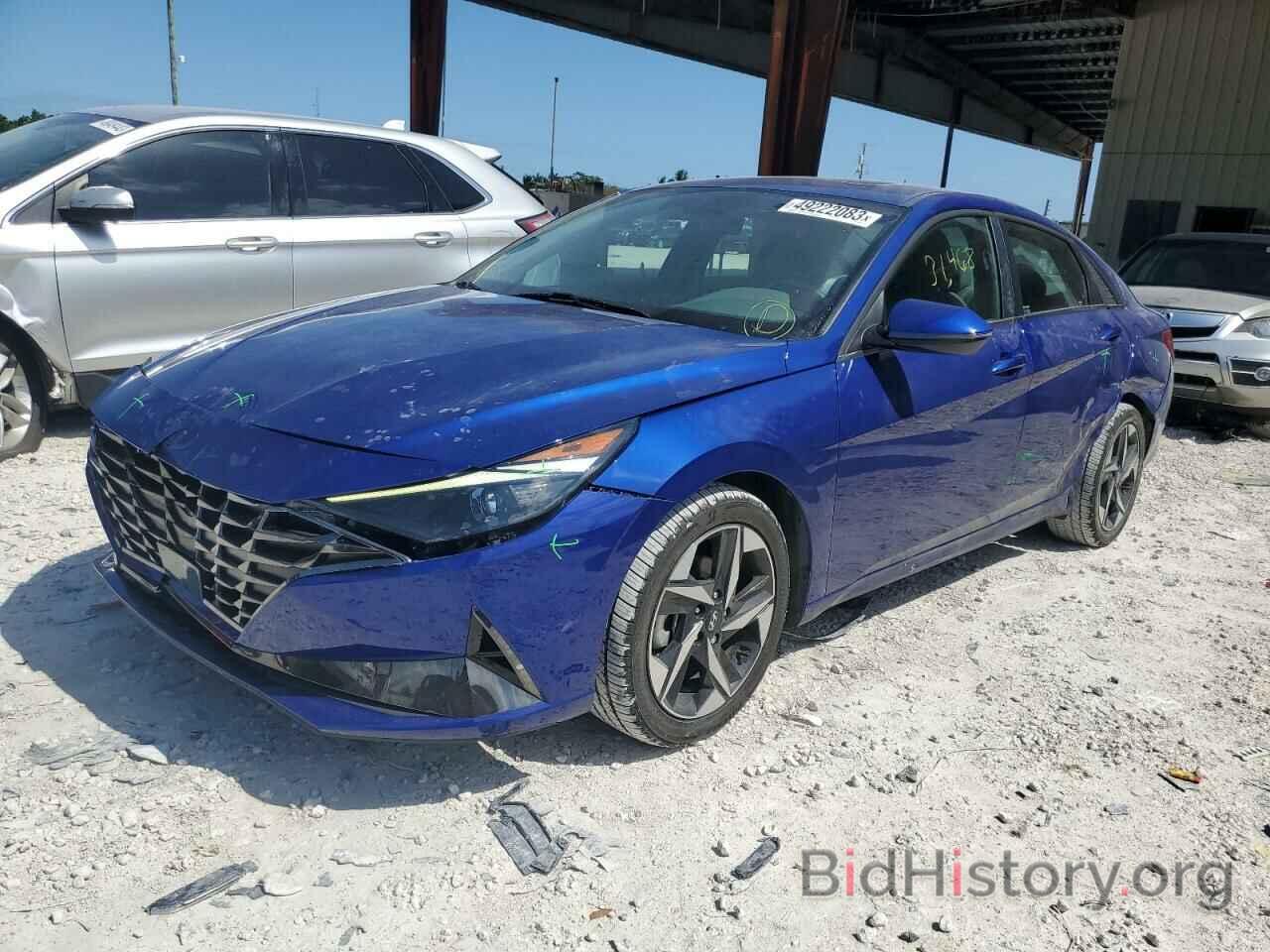 Photo 5NPLN4AG4MH006992 - HYUNDAI ELANTRA 2021