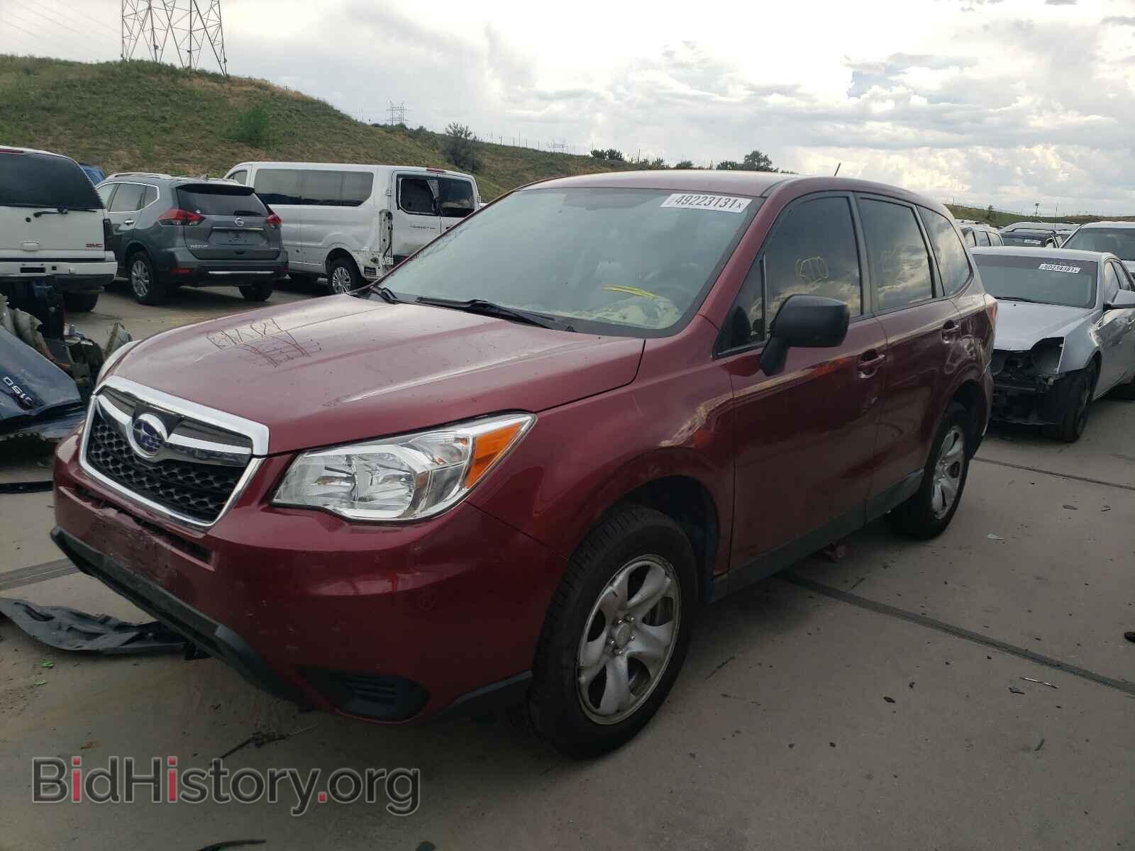2015 SUBARU FORESTER - VIN: JF2SJAAC1FG575570 - Фото 2