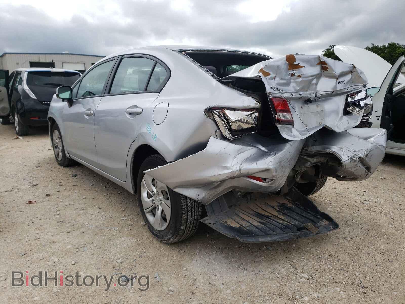 2013 HONDA CIVIC - VIN: 2HGFB2F5XDH555835 - Фото 3
