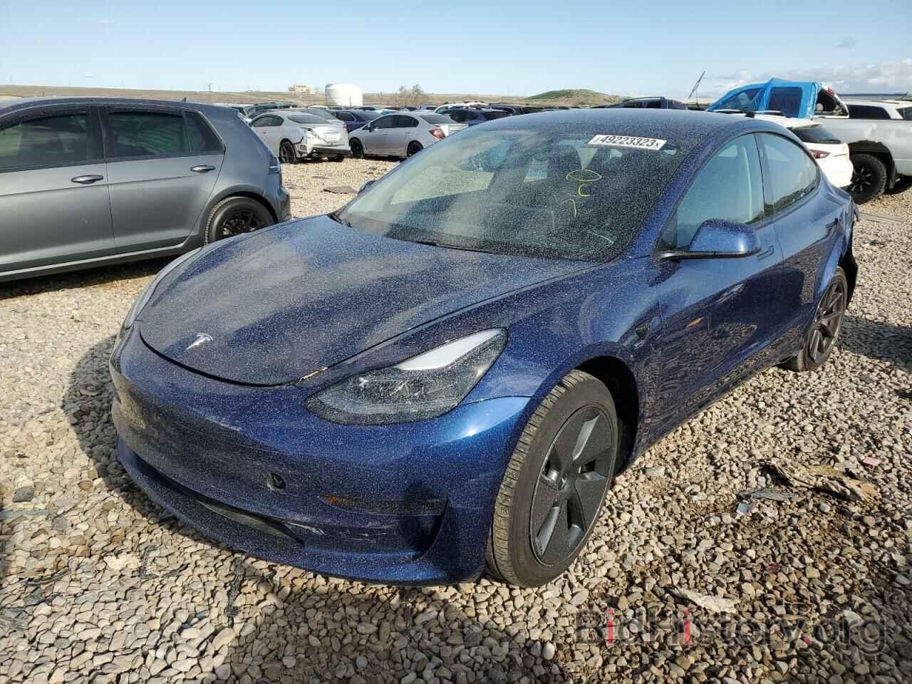 Photo 5YJ3E1EB1MF044319 - TESLA MODEL 3 2021