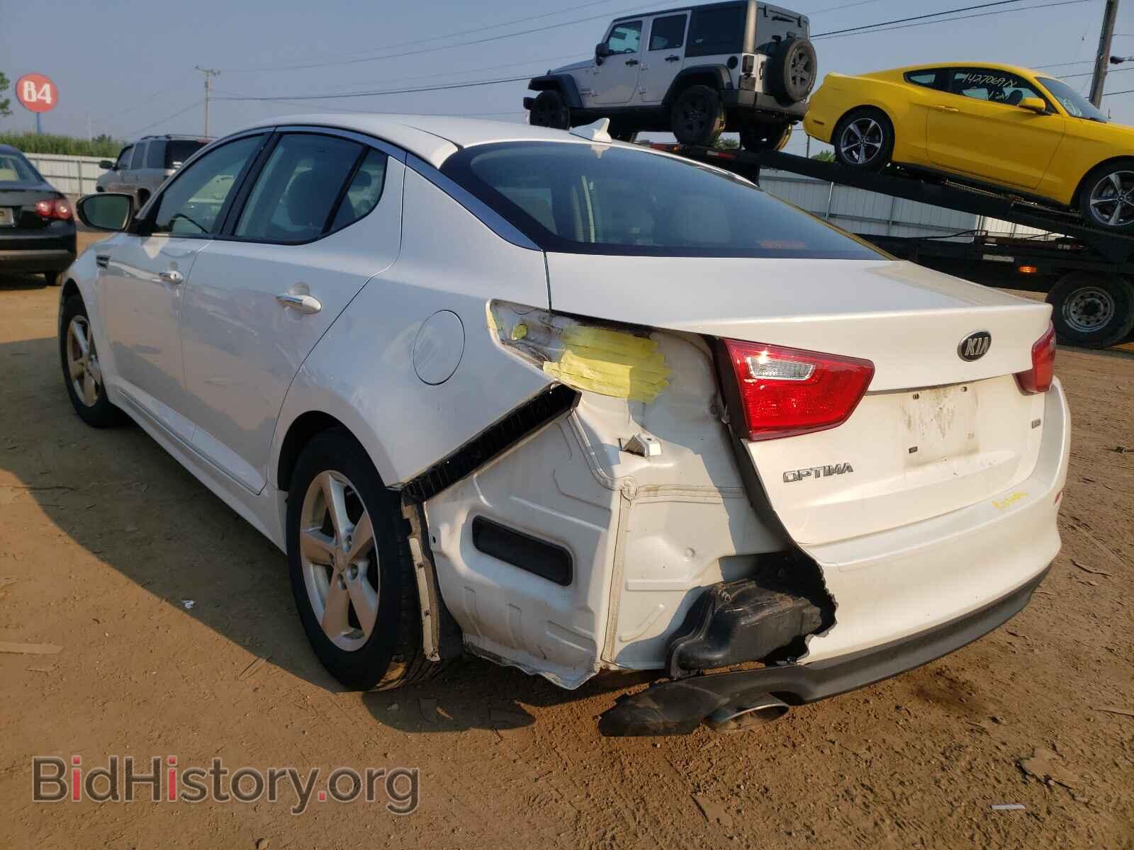 2015 KIA OPTIMA - VIN: KNAGM4A71F5574184 - Фото 3