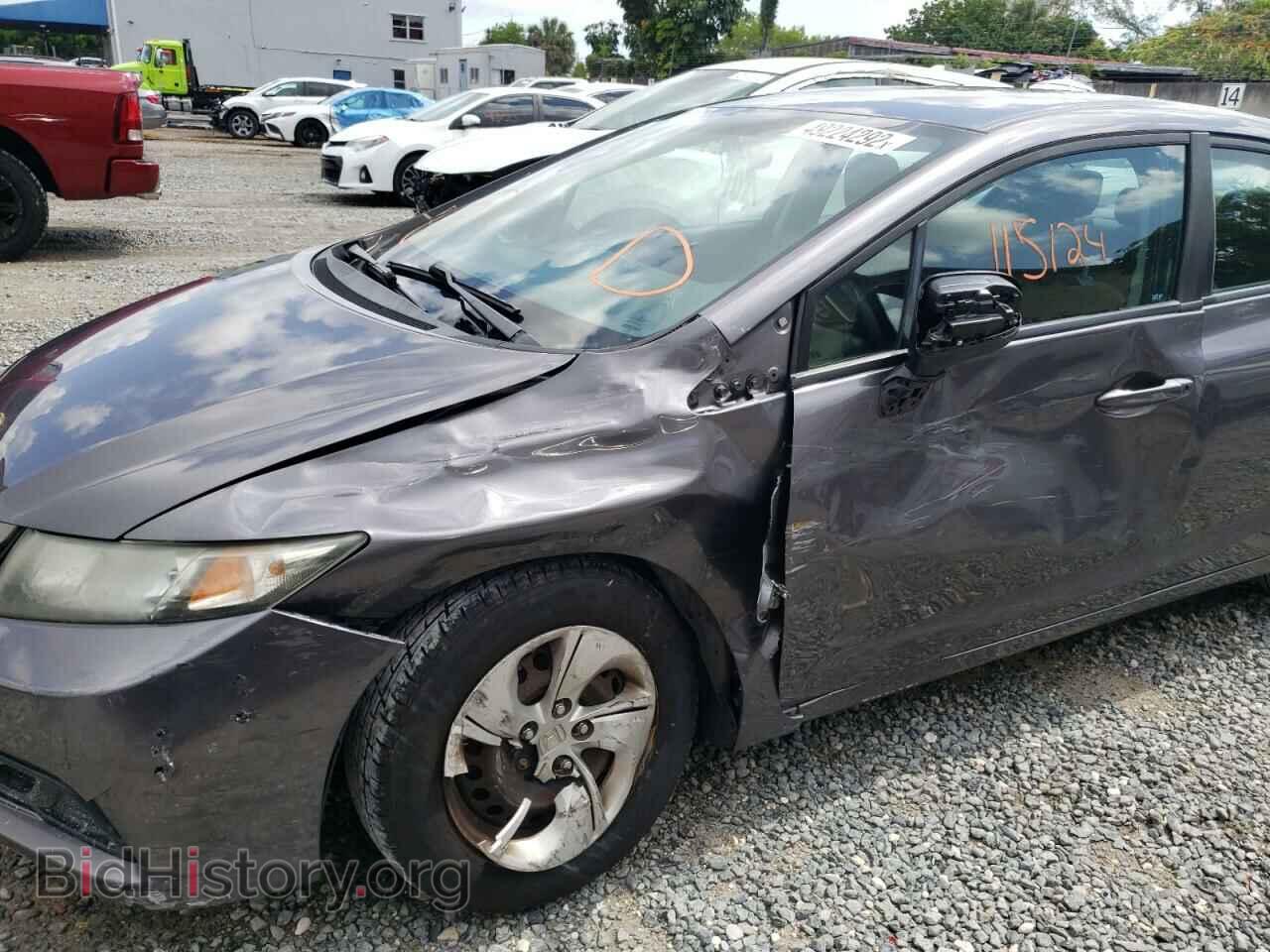 2015 HONDA CIVIC - VIN: 19XFB2E54FE040425 - Photo 9