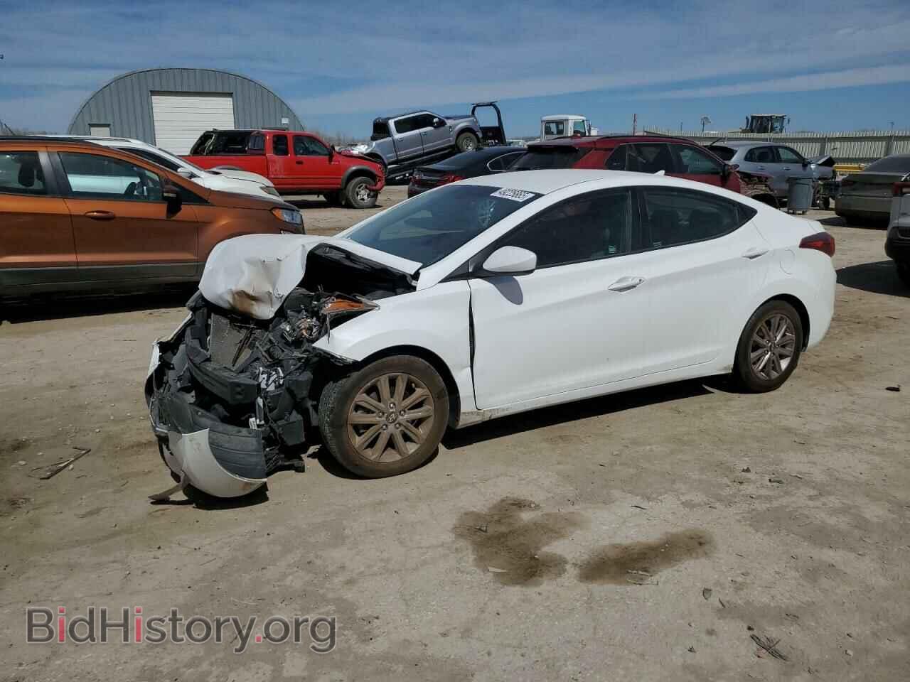 Photo 5NPDH4AEXEH471921 - HYUNDAI ELANTRA 2014