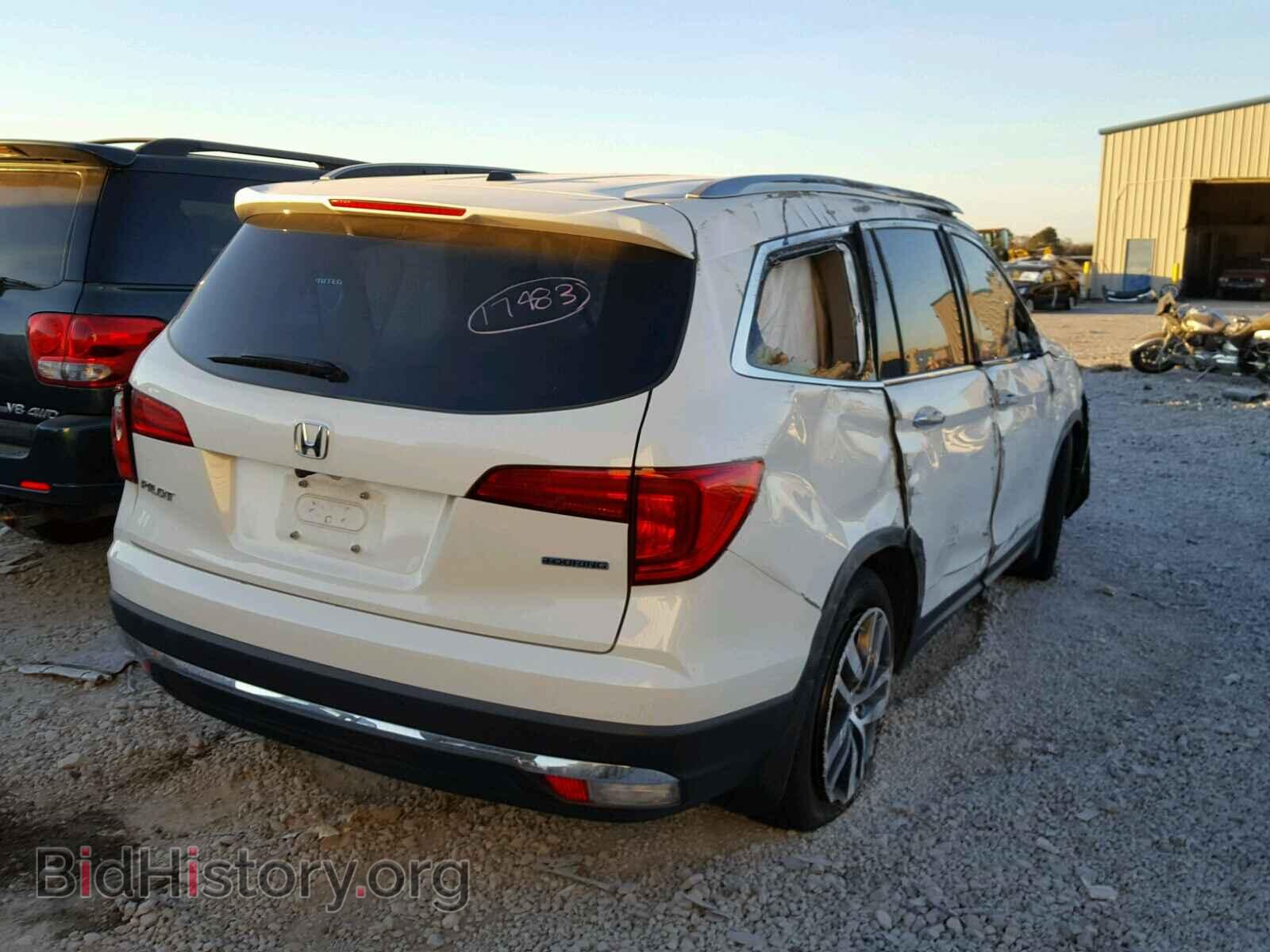 2016 HONDA PILOT - VIN: 5FNYF5H91GB005690 - Фото 4