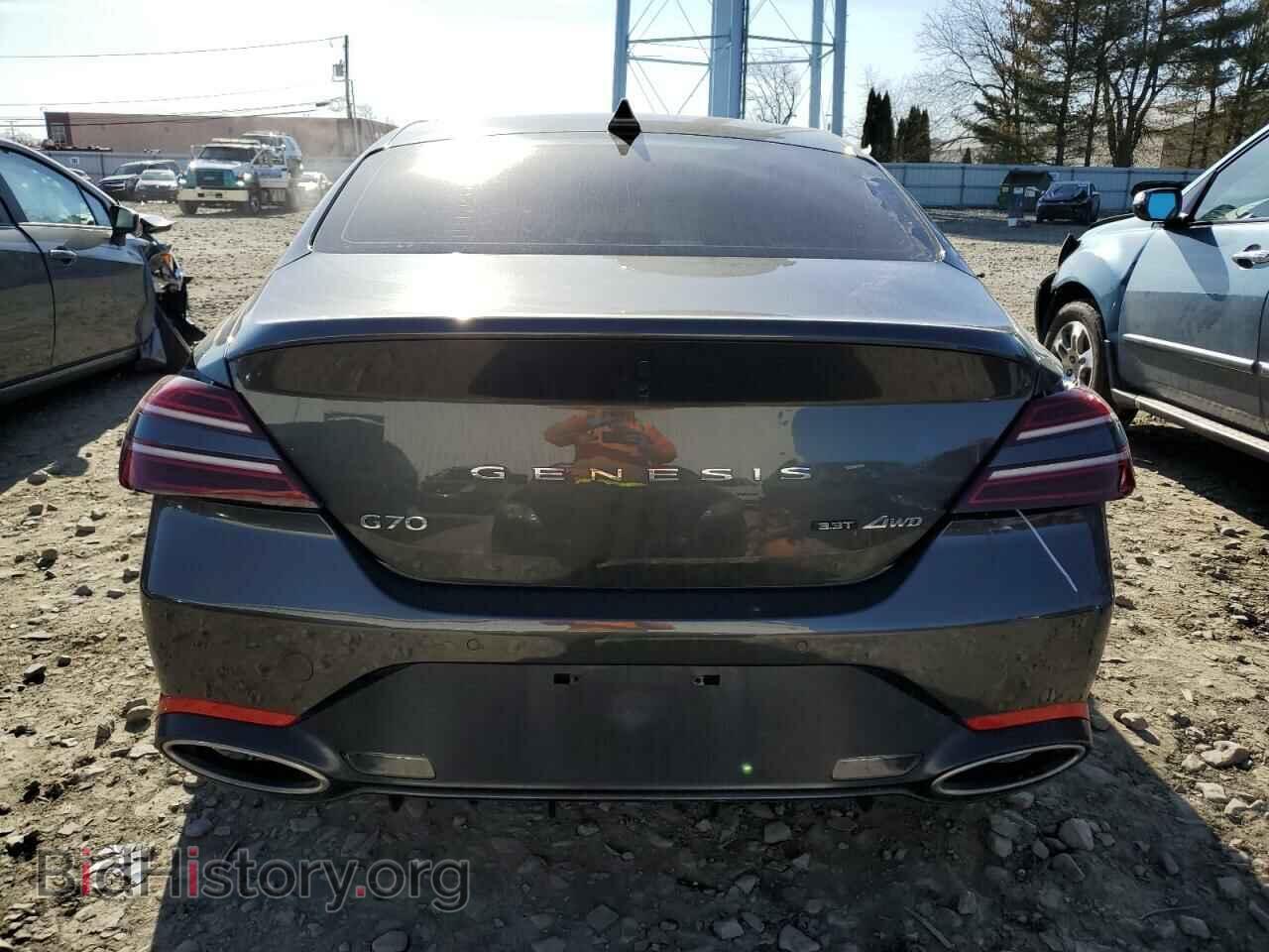 2022 GENESIS G70 BASE - VIN: KMTG54TE2NU101752 - Фото 6